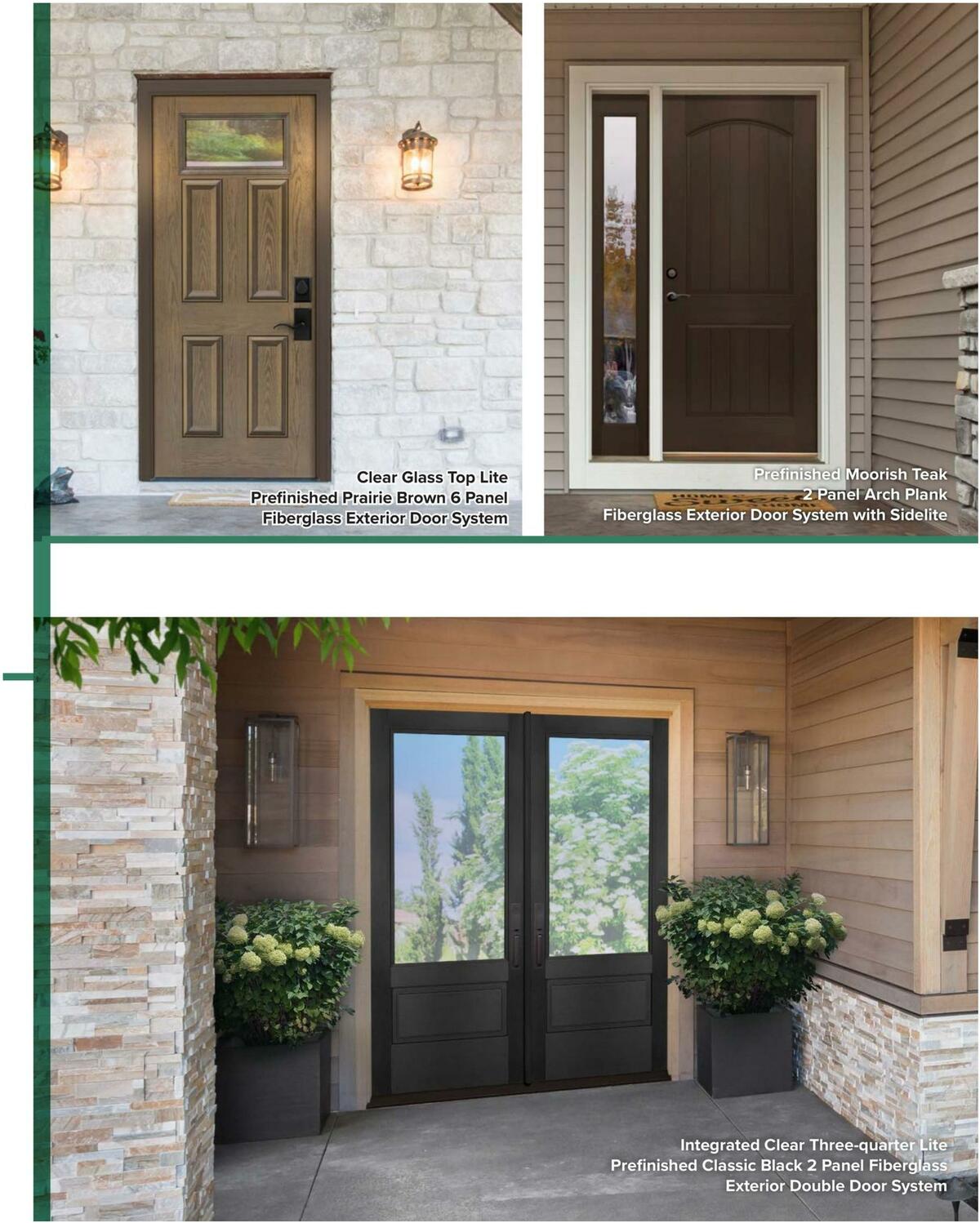 Menards Mastercraft 2022 Exterior Door Trends Weekly Ad from November 1
