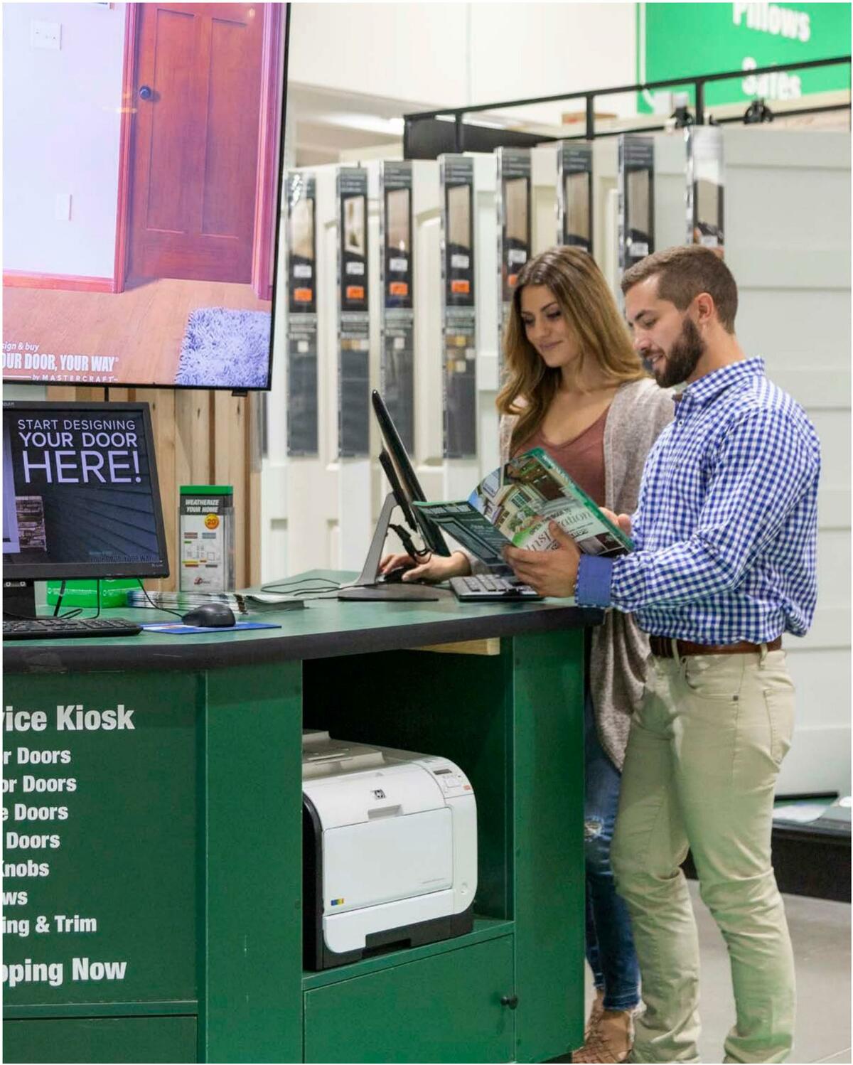 Menards Mastercraft 2022 Exterior Door Trends Weekly Ad from November 1