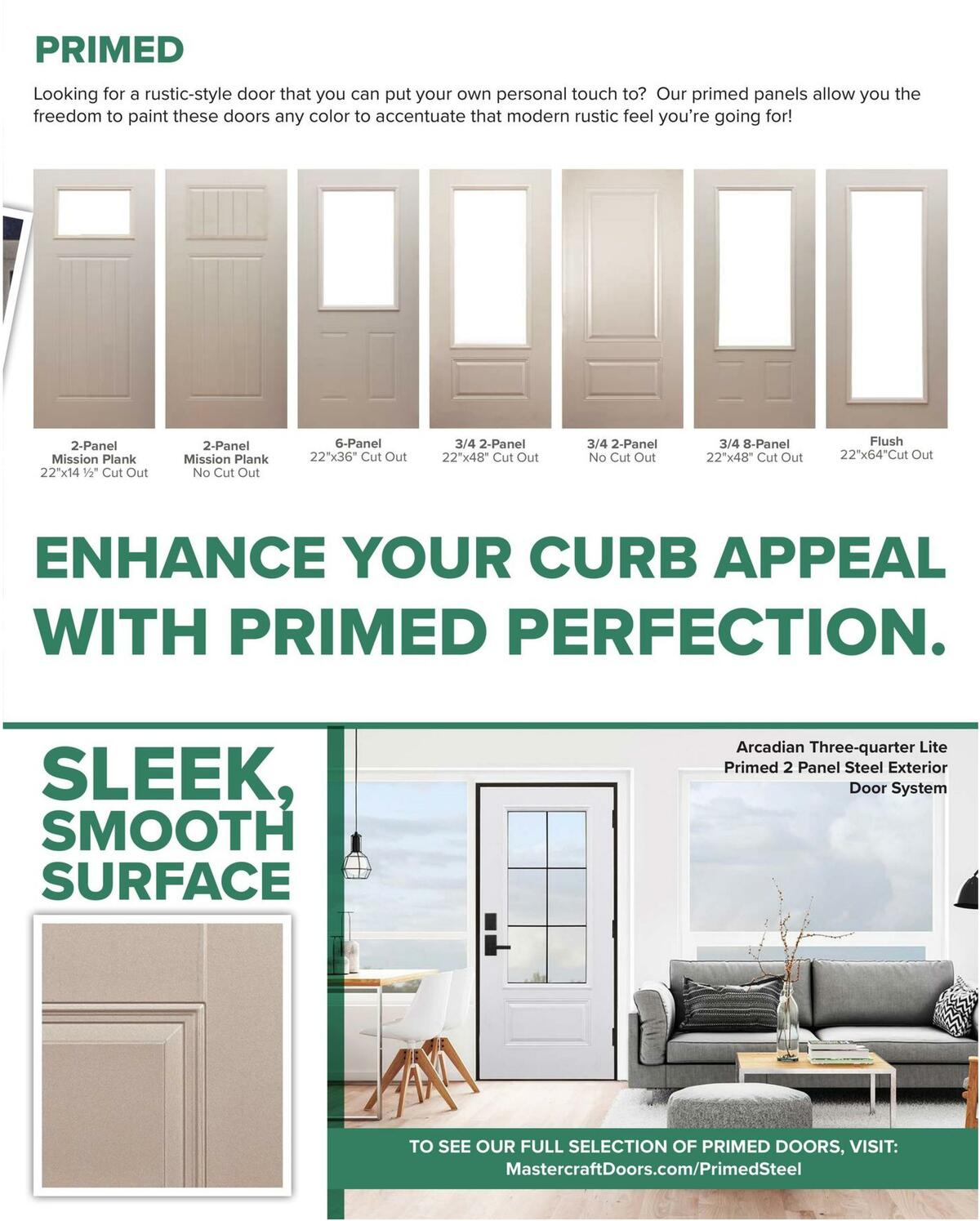 Menards Mastercraft 2022 Exterior Door Trends Weekly Ad from November 1