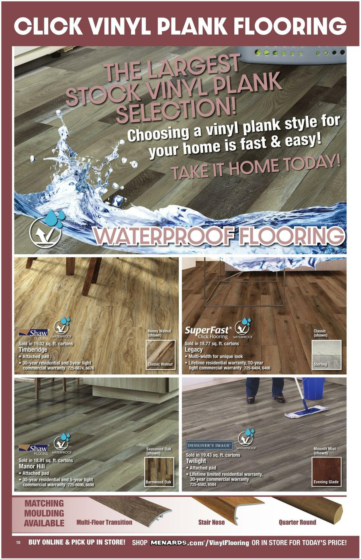 Menards Floor Coverings Catalog Weekly Ad from December 15
