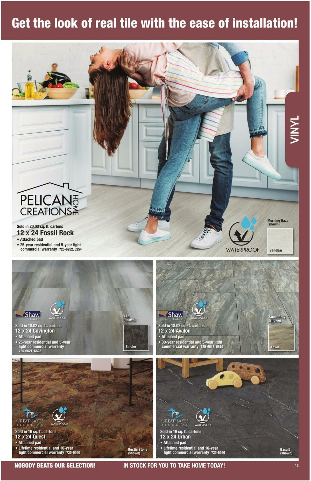 Menards Floor Coverings Catalog Weekly Ad from December 15