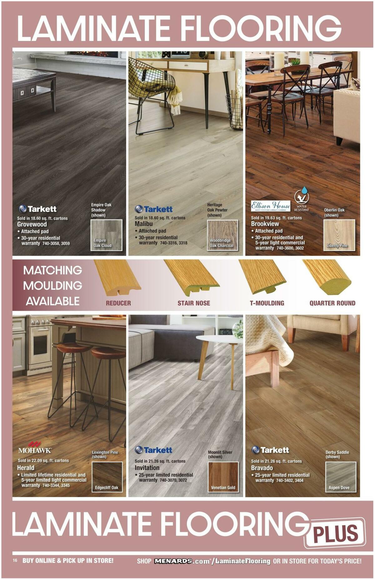 Menards Floor Coverings Catalog Weekly Ad from December 15