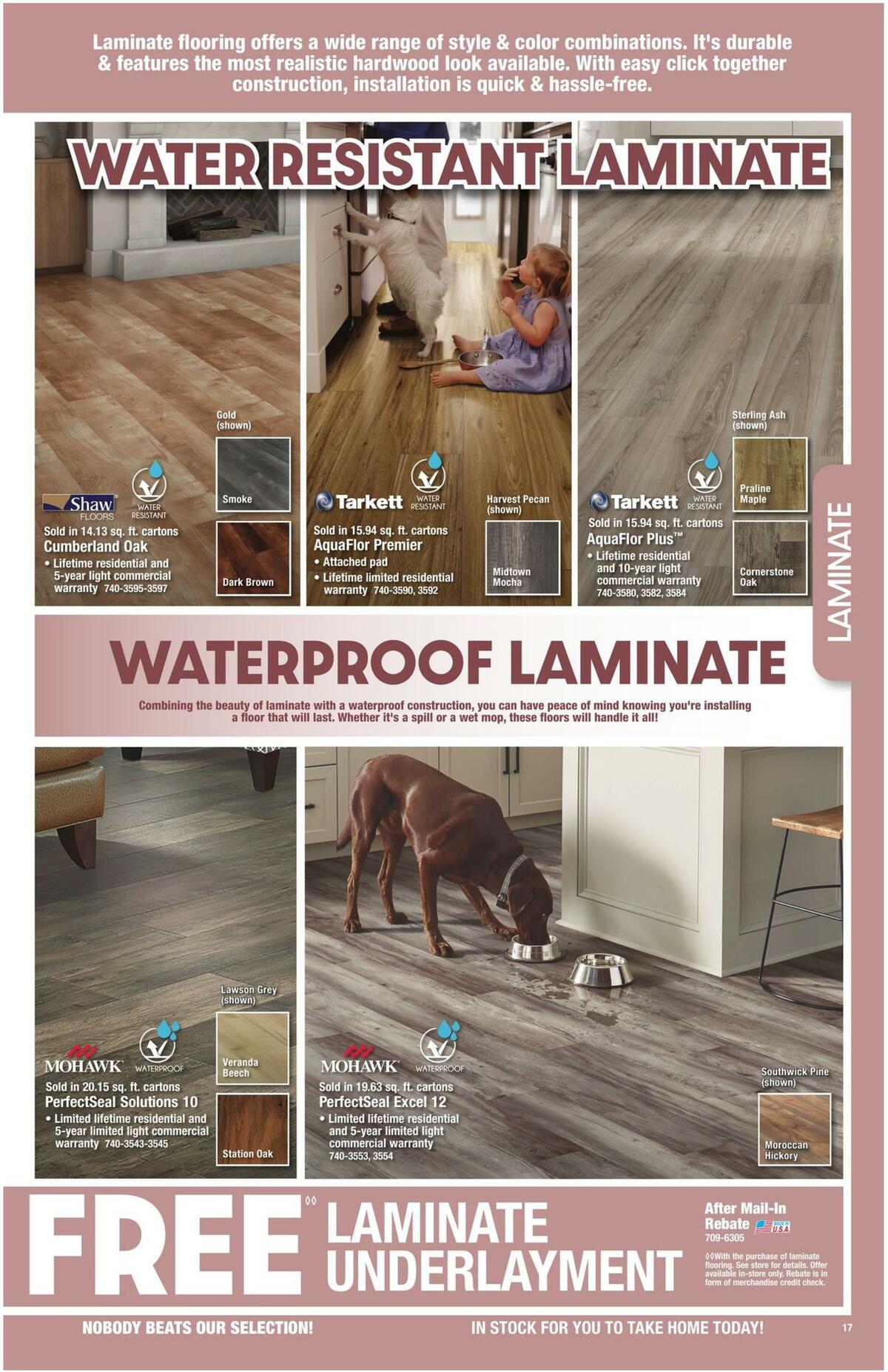 Menards Floor Coverings Catalog Weekly Ad from December 15