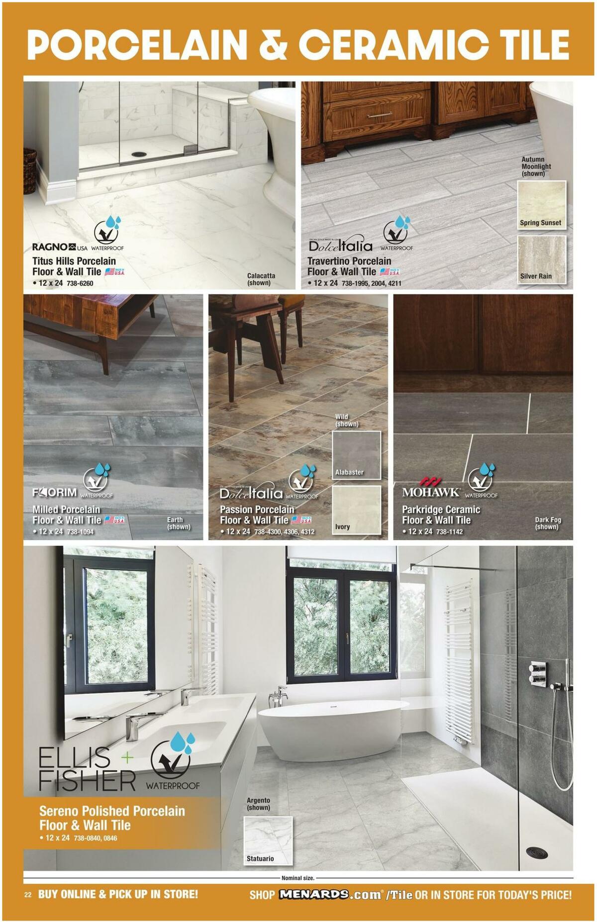Menards Floor Coverings Catalog Weekly Ad from December 15