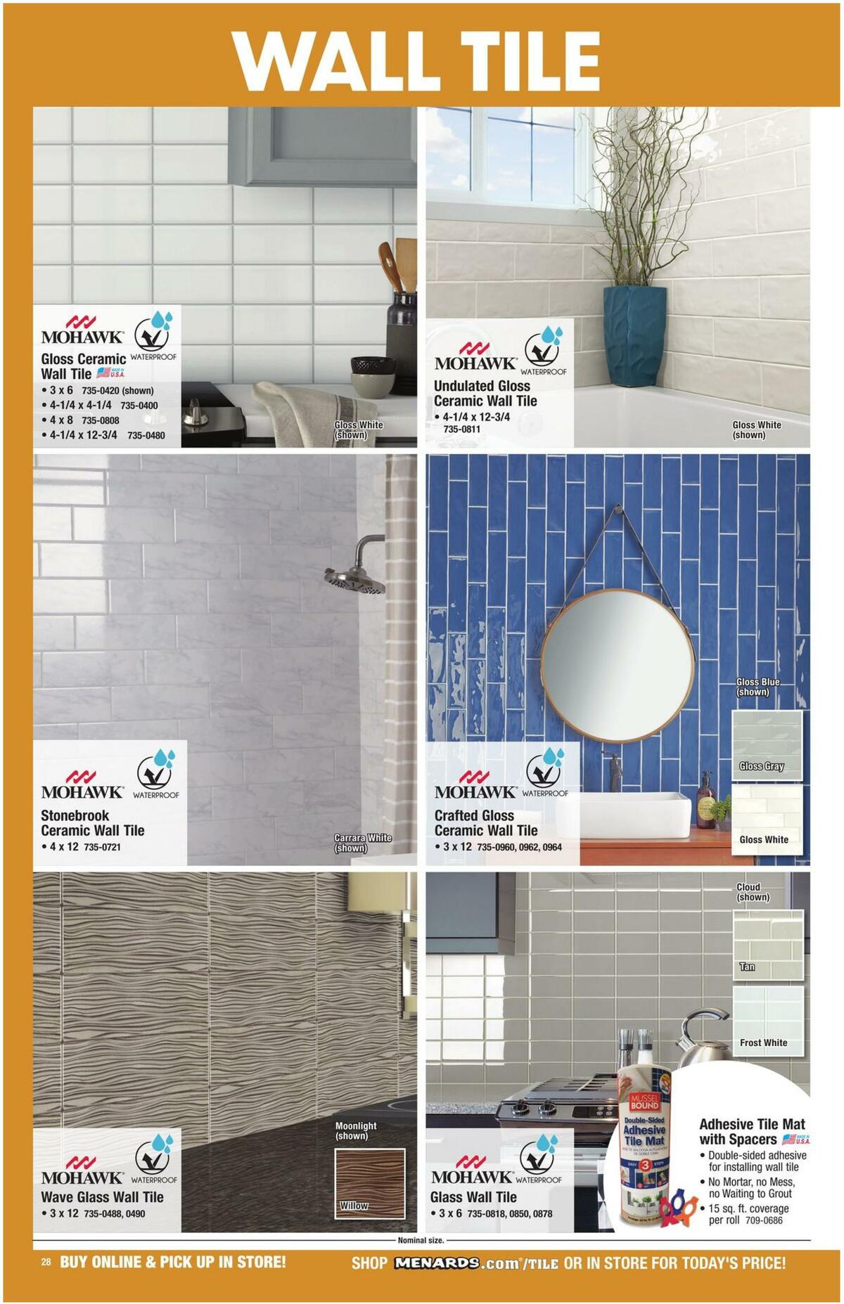 Menards Floor Coverings Catalog Weekly Ad from December 15