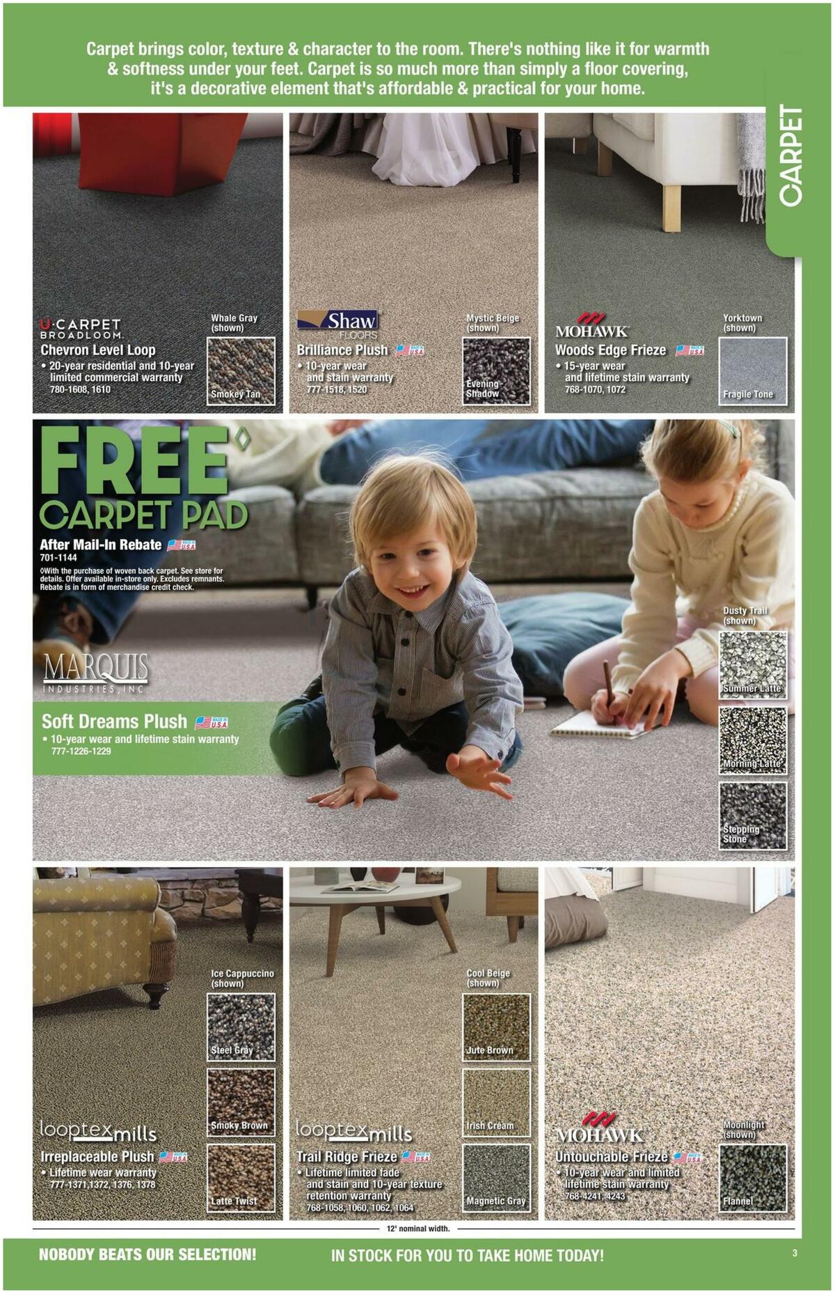 Menards Floor Coverings Catalog Weekly Ad from December 15