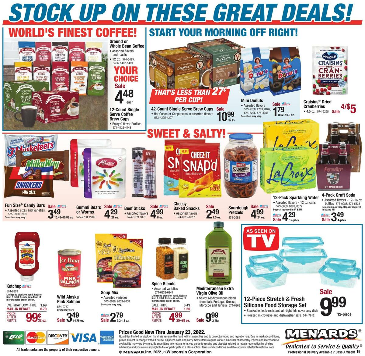 Menards Weekly Ad from January 16