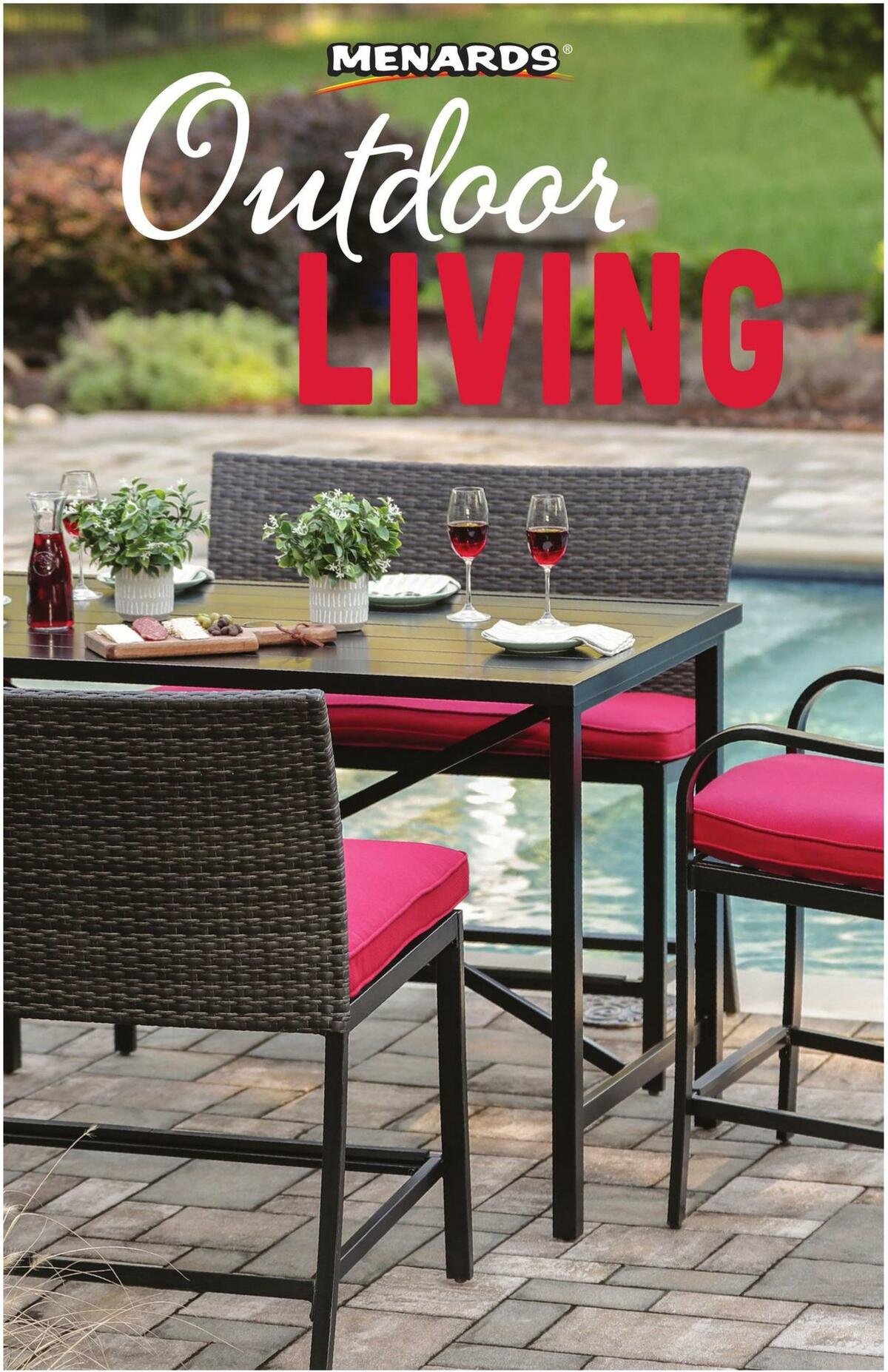 Menards Outdoor Living Weekly Ad from February 14
