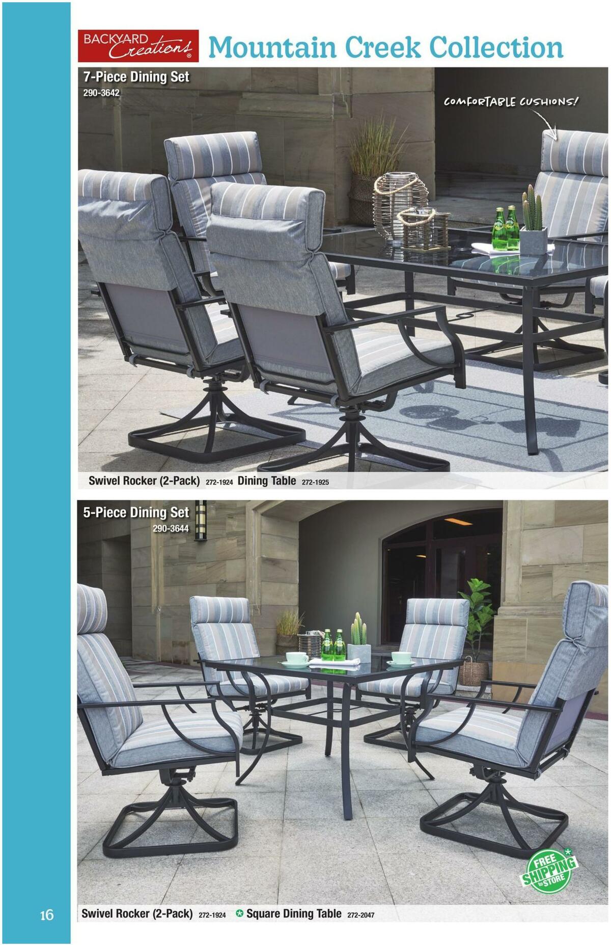 Menards Outdoor Living Weekly Ad from February 14