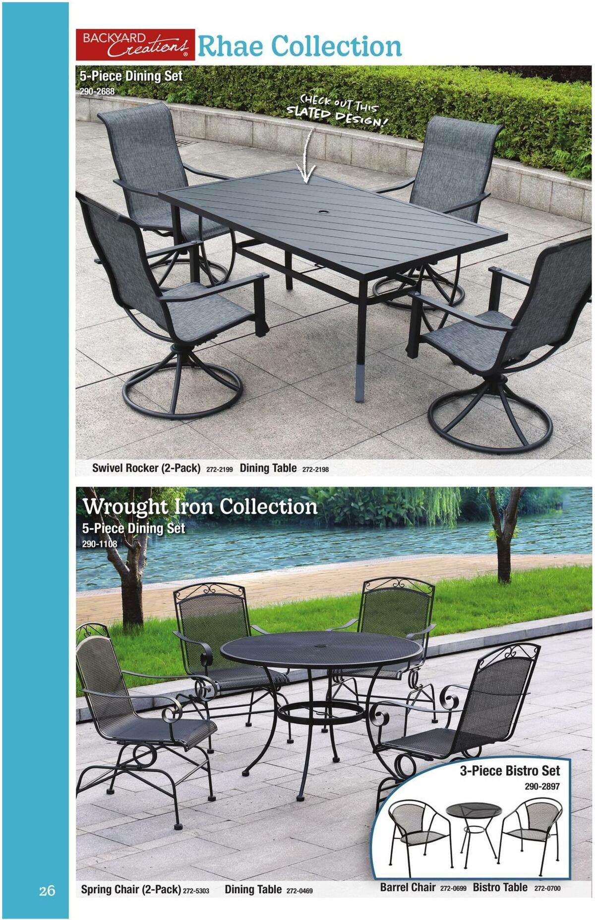 Menards Outdoor Living Weekly Ad from February 14