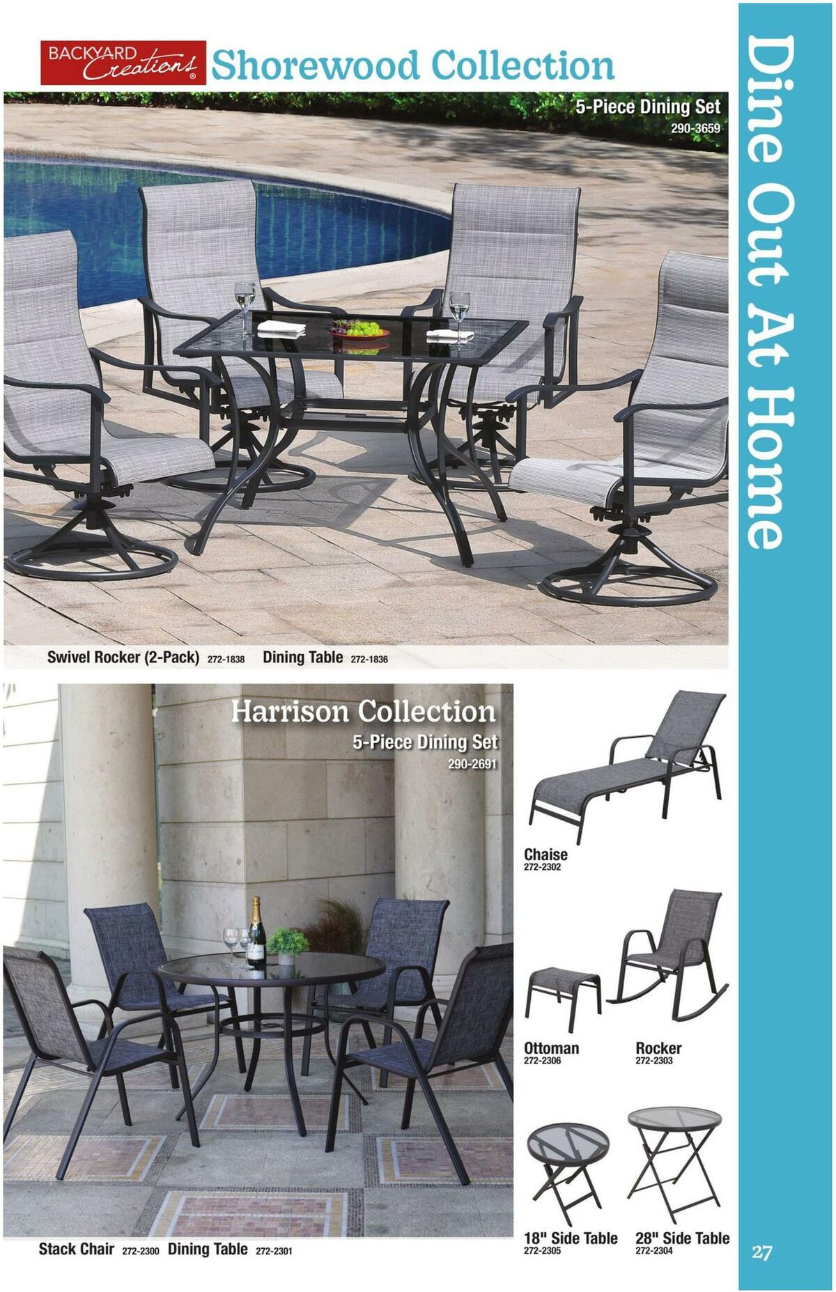 Menards Outdoor Living Weekly Ad from February 14