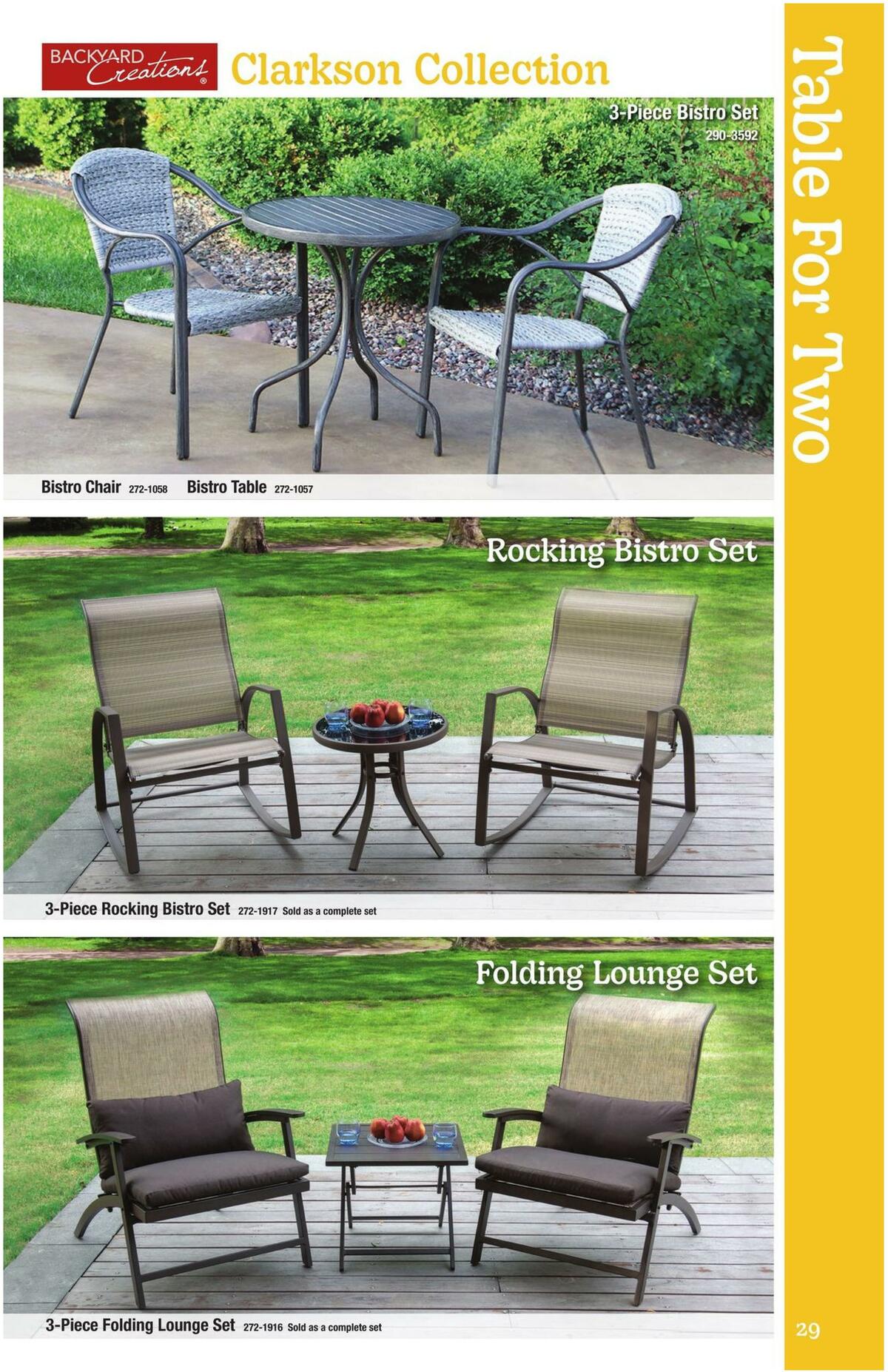 Menards Outdoor Living Weekly Ad from February 14