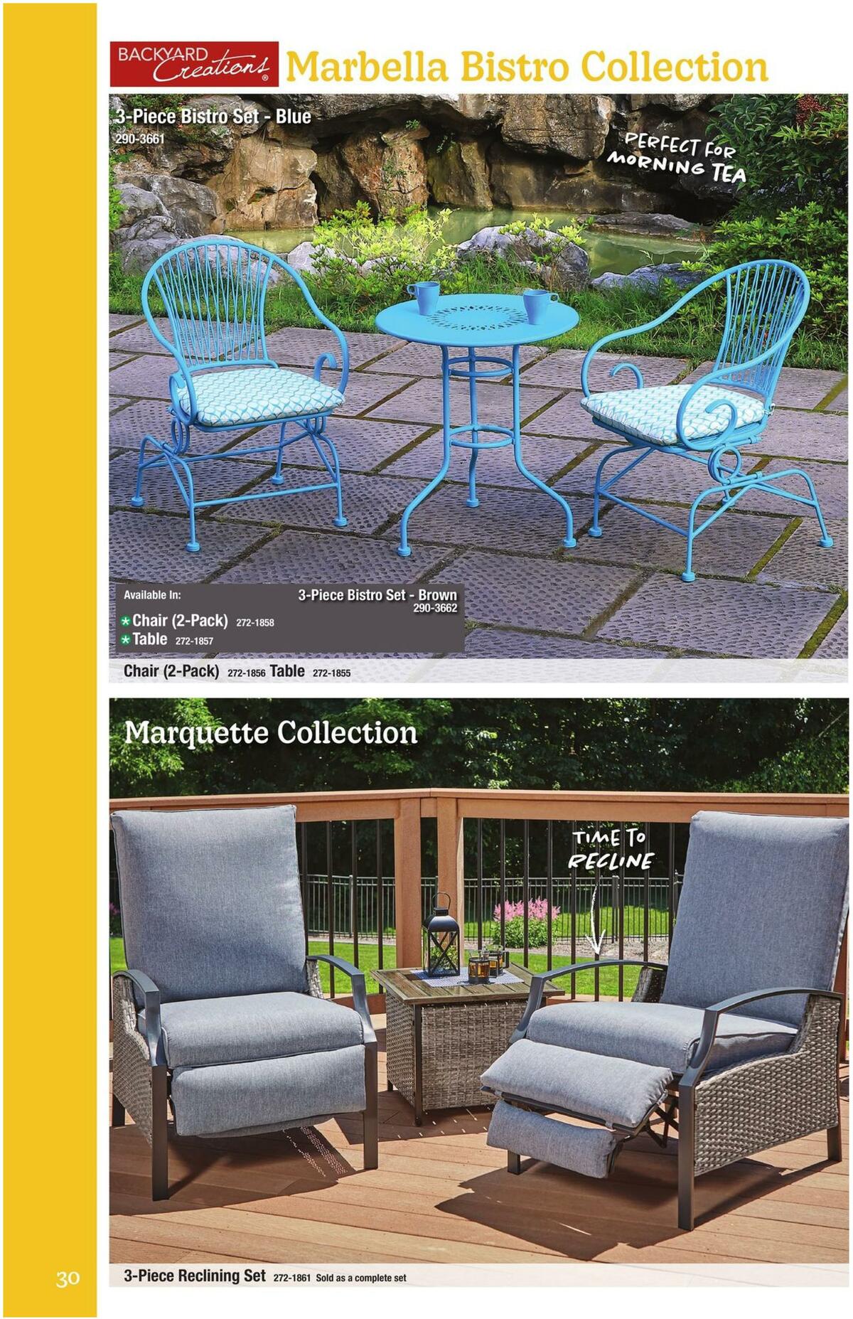 Menards Outdoor Living Weekly Ad from February 14
