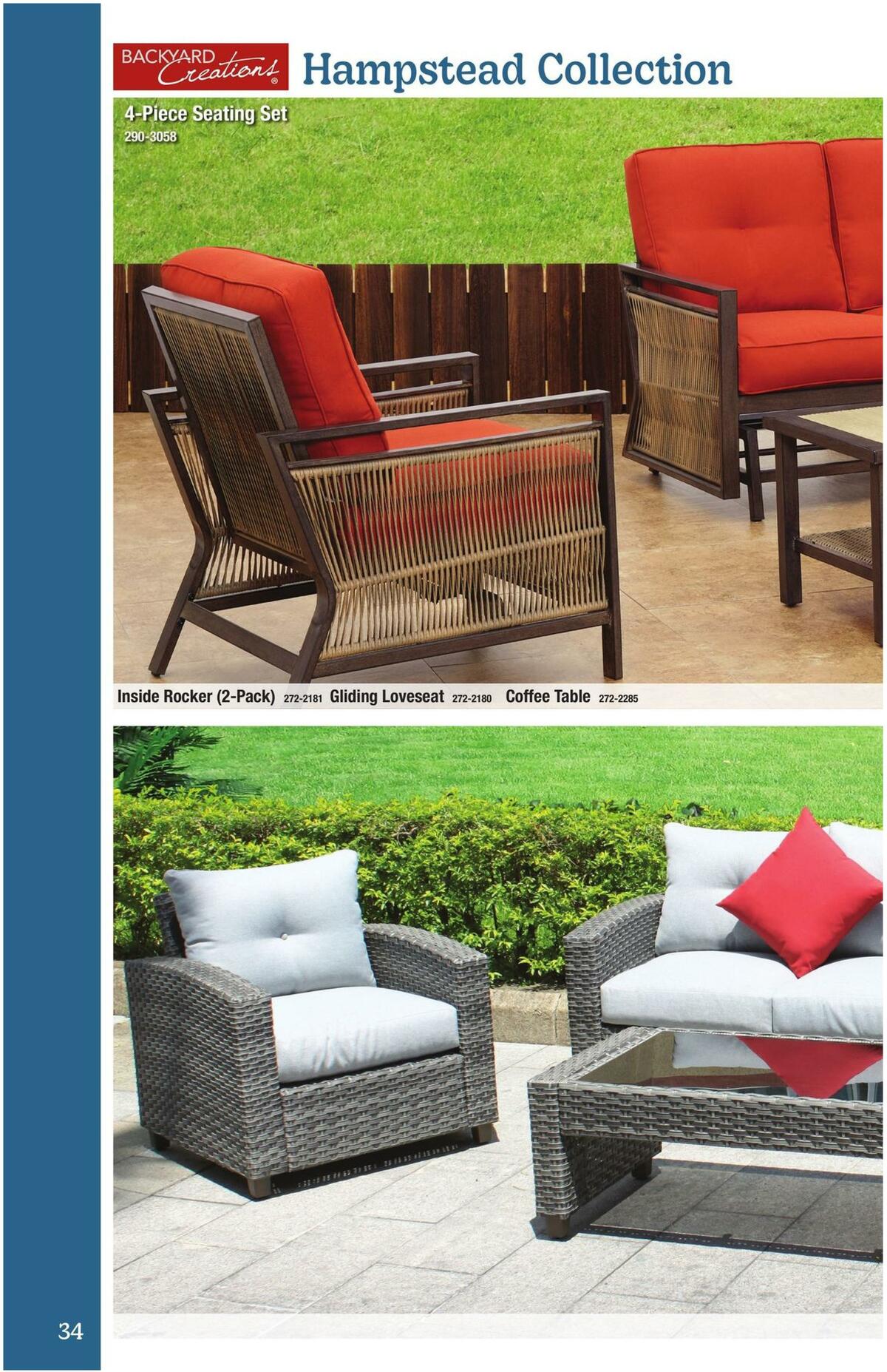 Menards Outdoor Living Weekly Ad from February 14