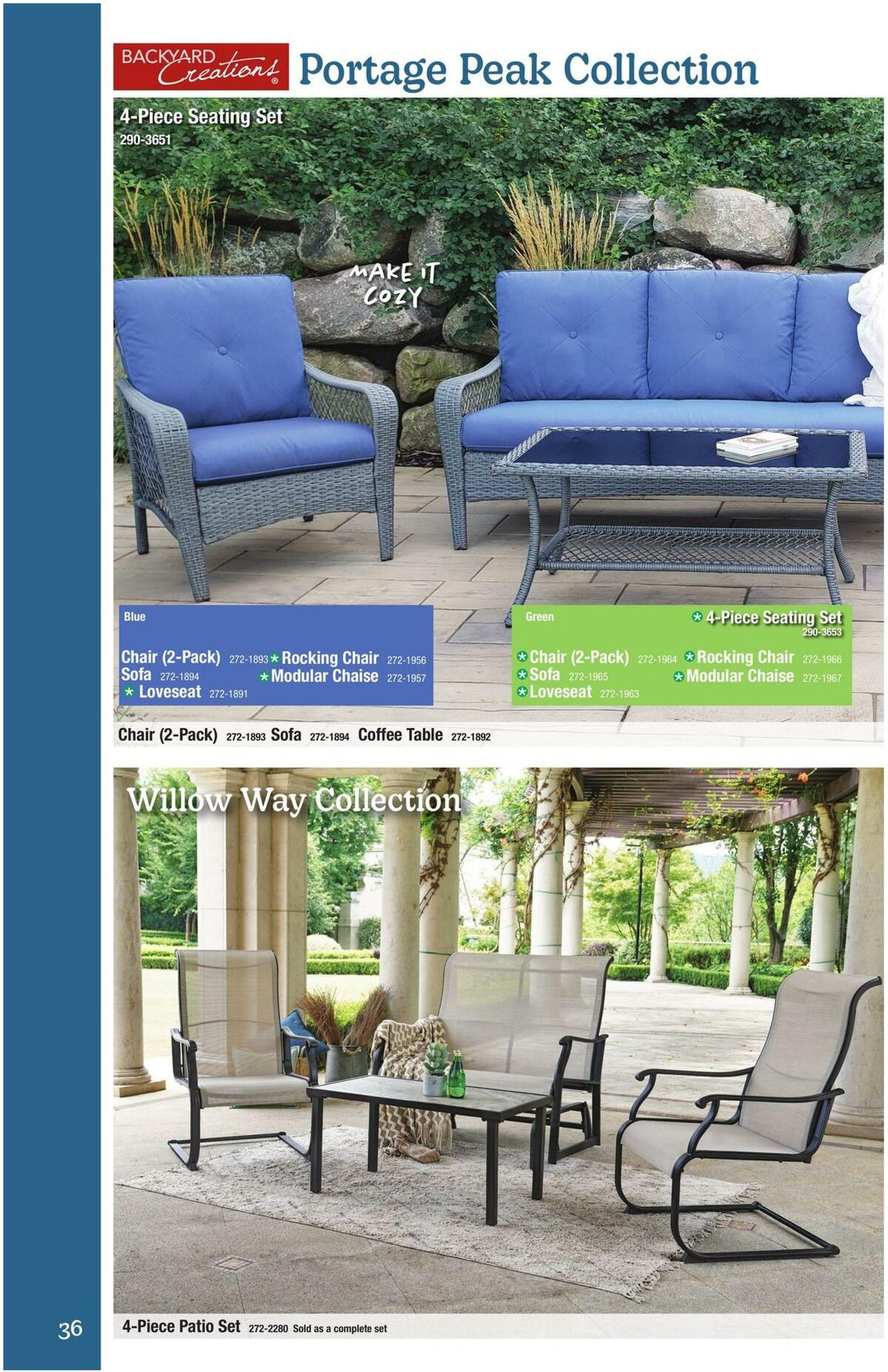 Menards Outdoor Living Weekly Ad from February 14