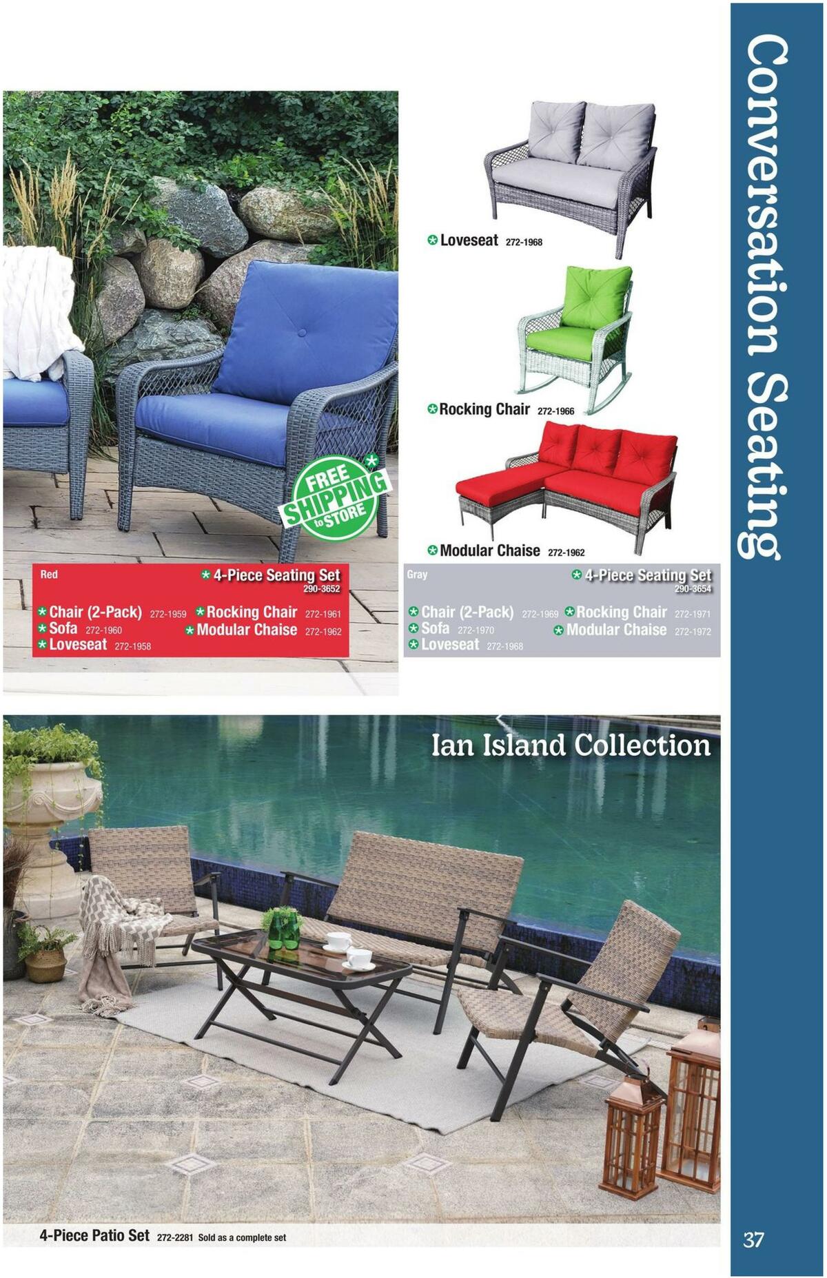 Menards Outdoor Living Weekly Ad from February 14