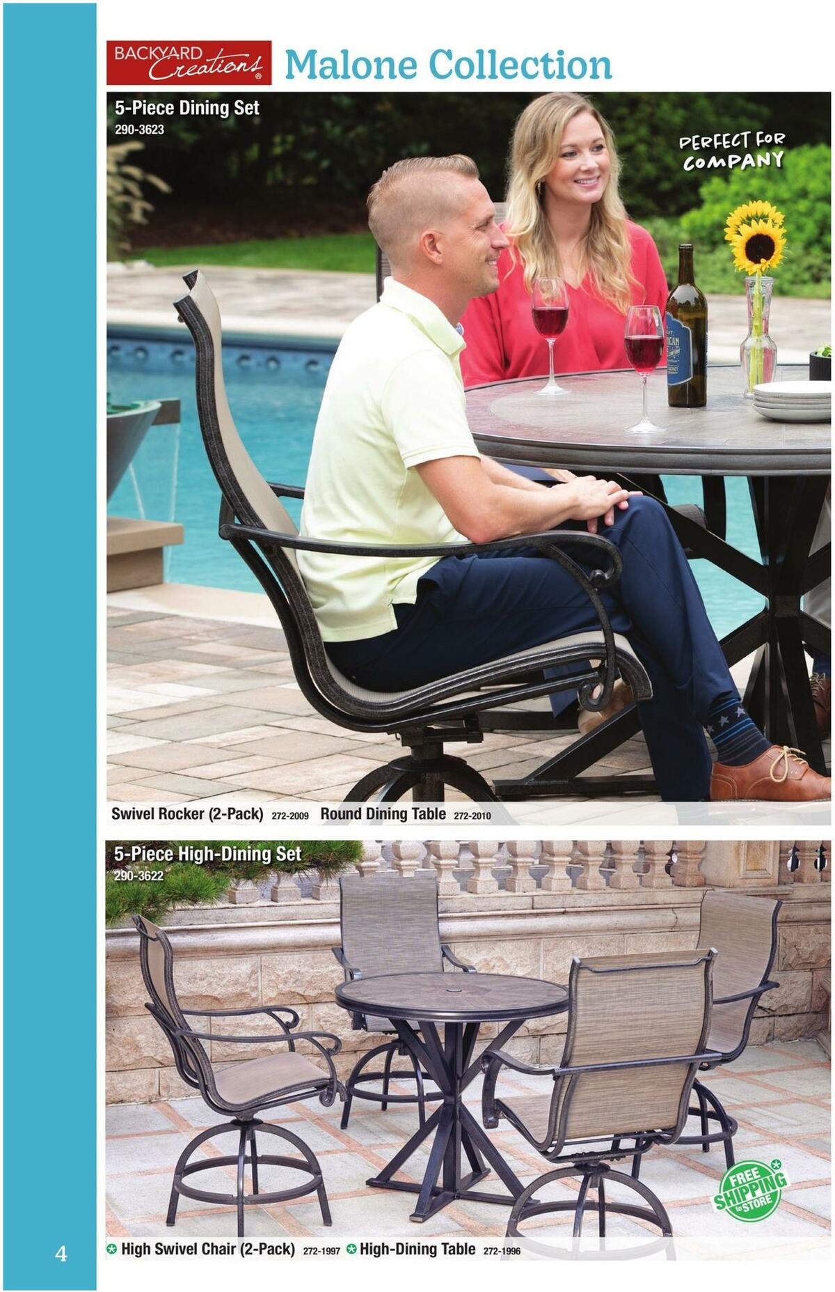 Menards Outdoor Living Weekly Ad from February 14