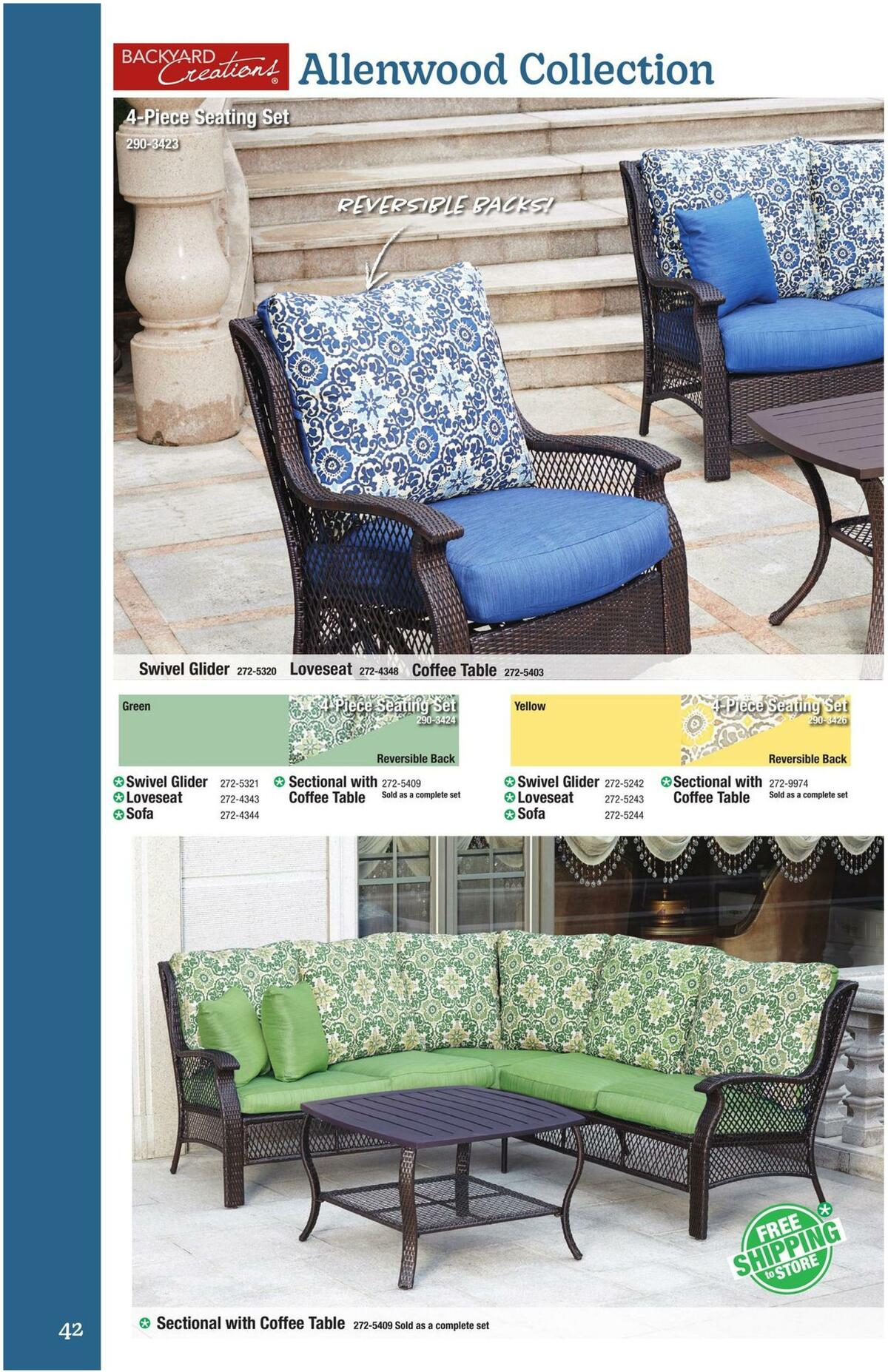 Menards Outdoor Living Weekly Ad from February 14