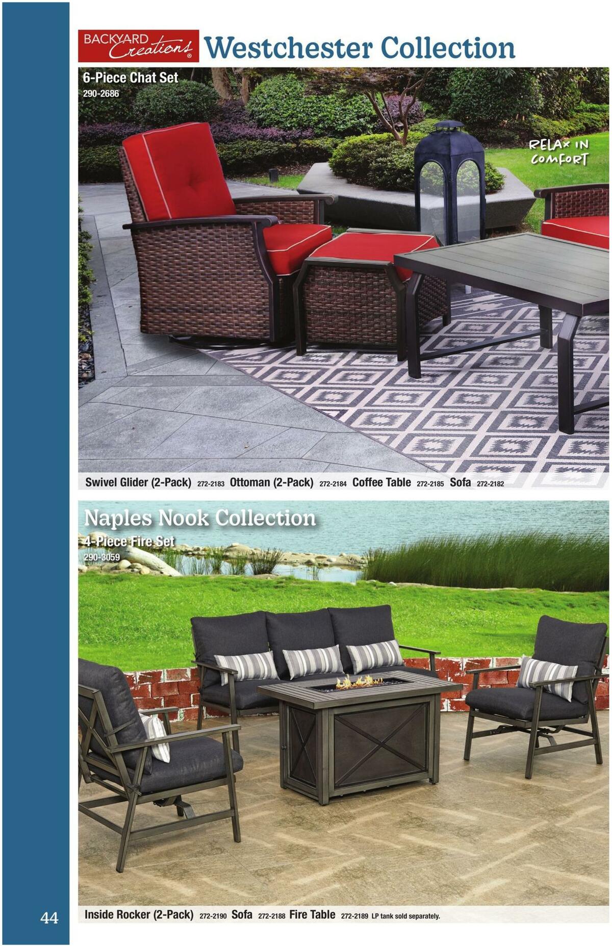 Menards Outdoor Living Weekly Ad from February 14