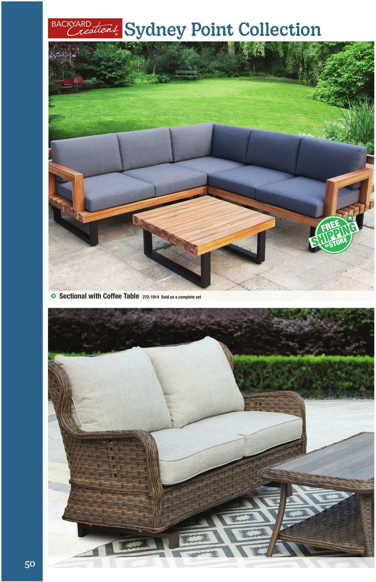 Menards Outdoor Living Weekly Ad from February 14