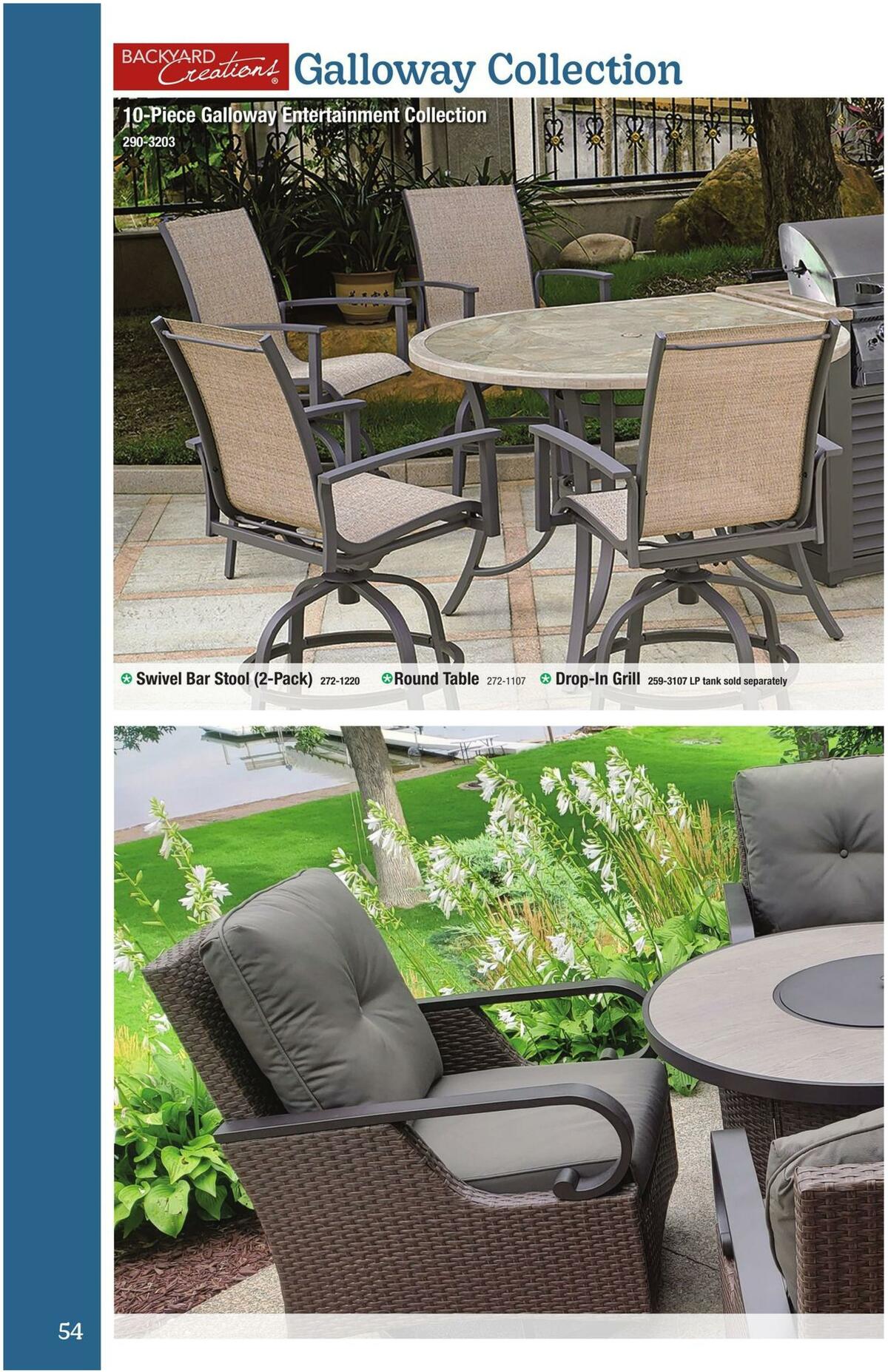 Menards Outdoor Living Weekly Ad from February 14