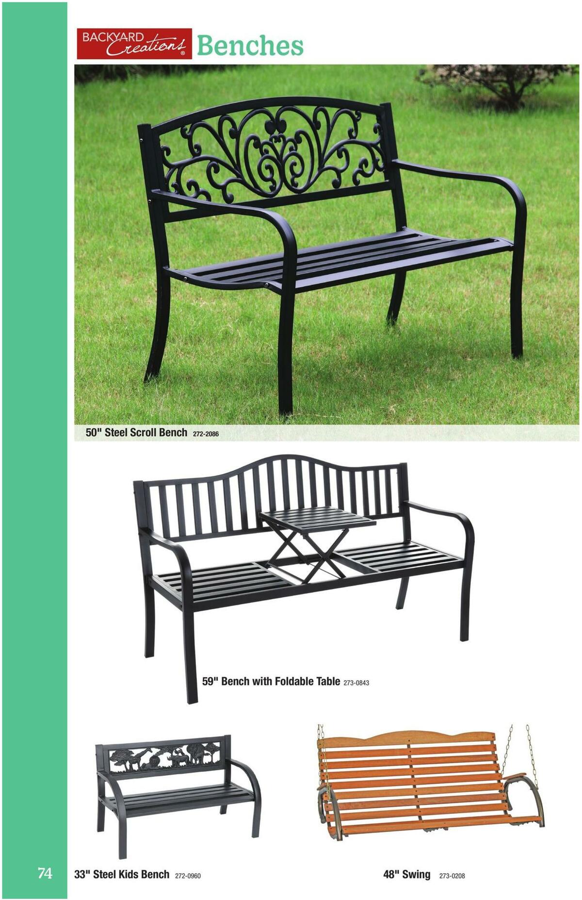 Menards Outdoor Living Weekly Ad from February 14