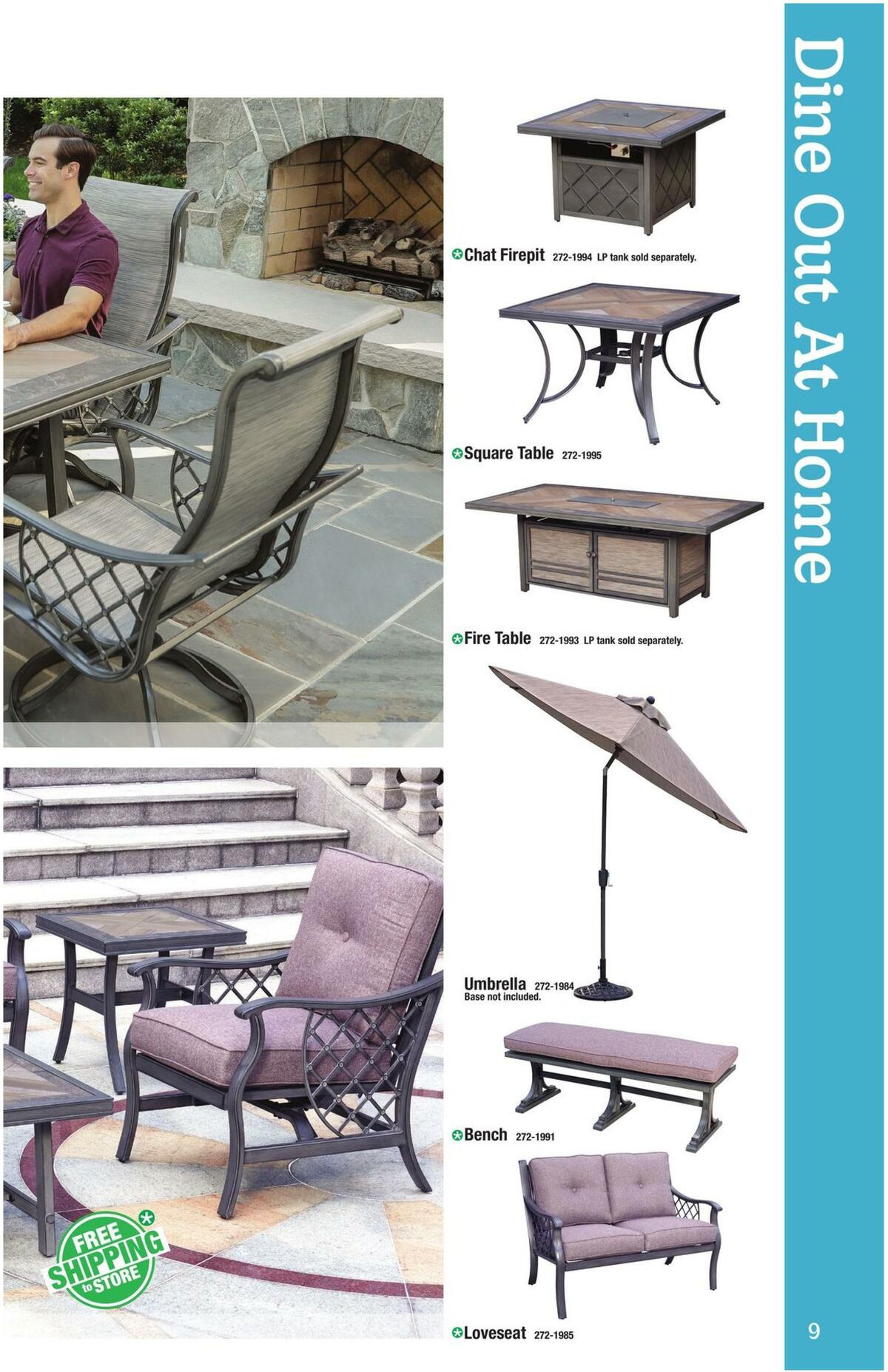 Menards Outdoor Living Weekly Ad from February 14