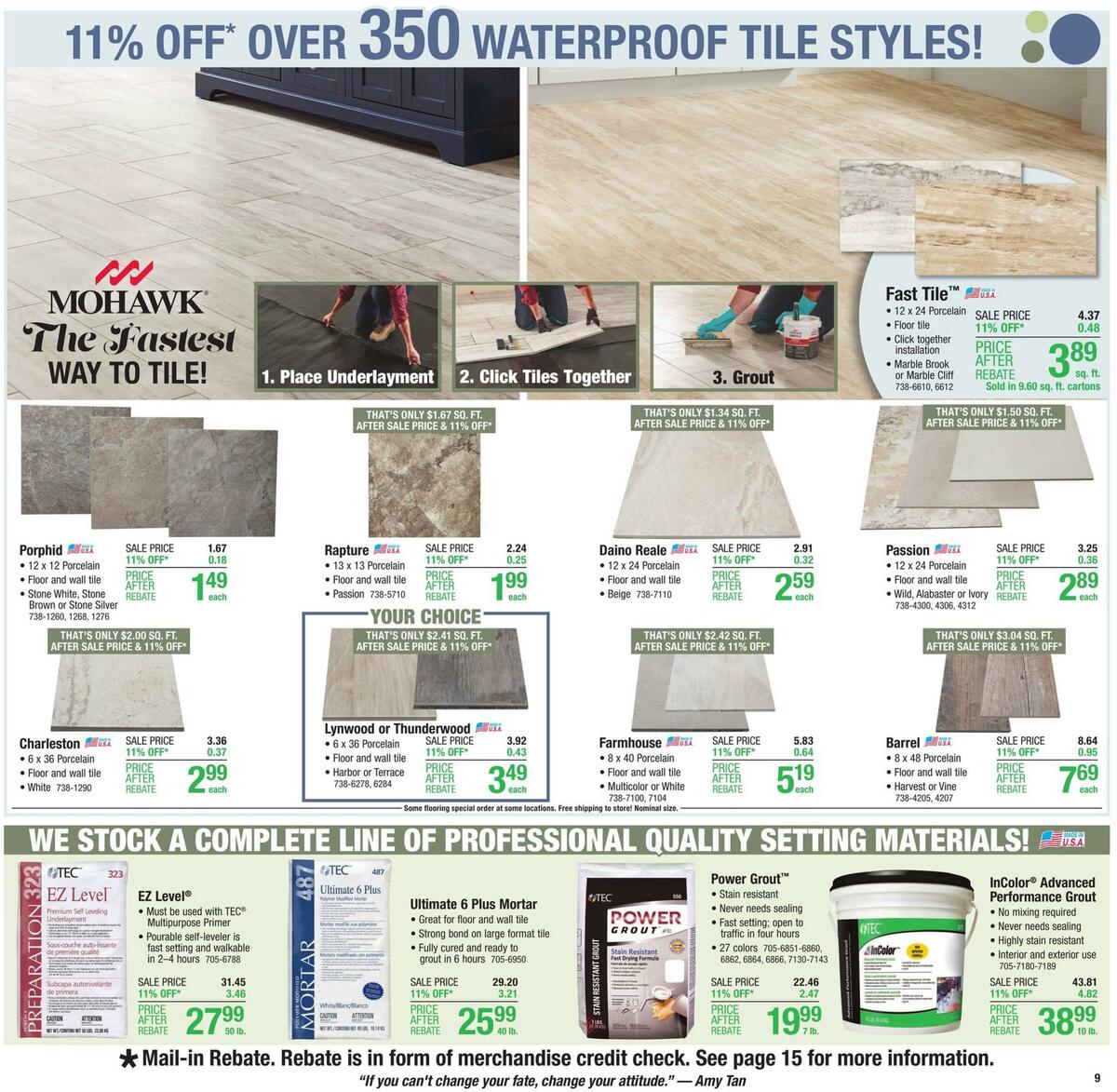 Menards Weekly Ad from March 2