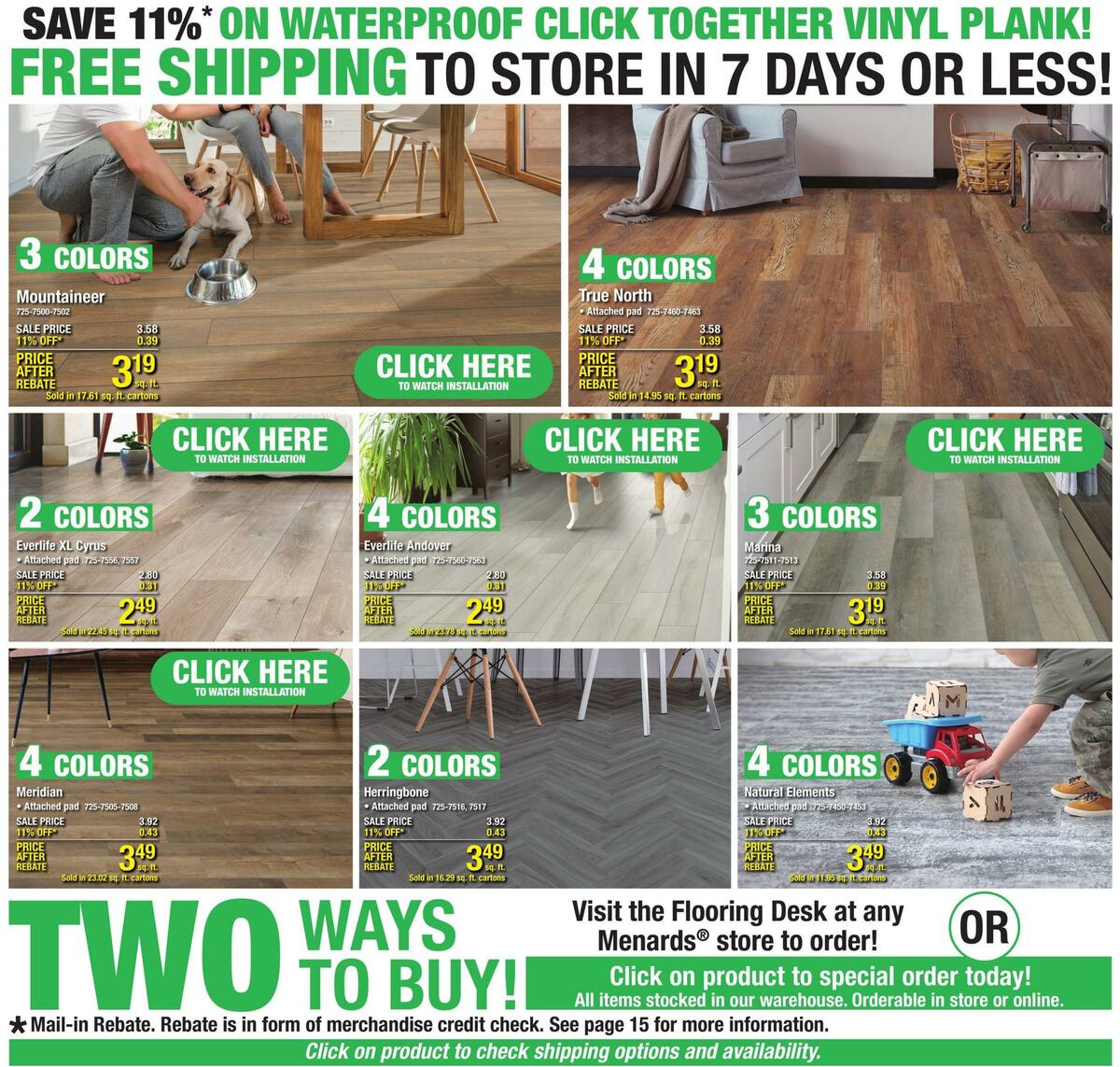Menards Weekly Ad from March 2