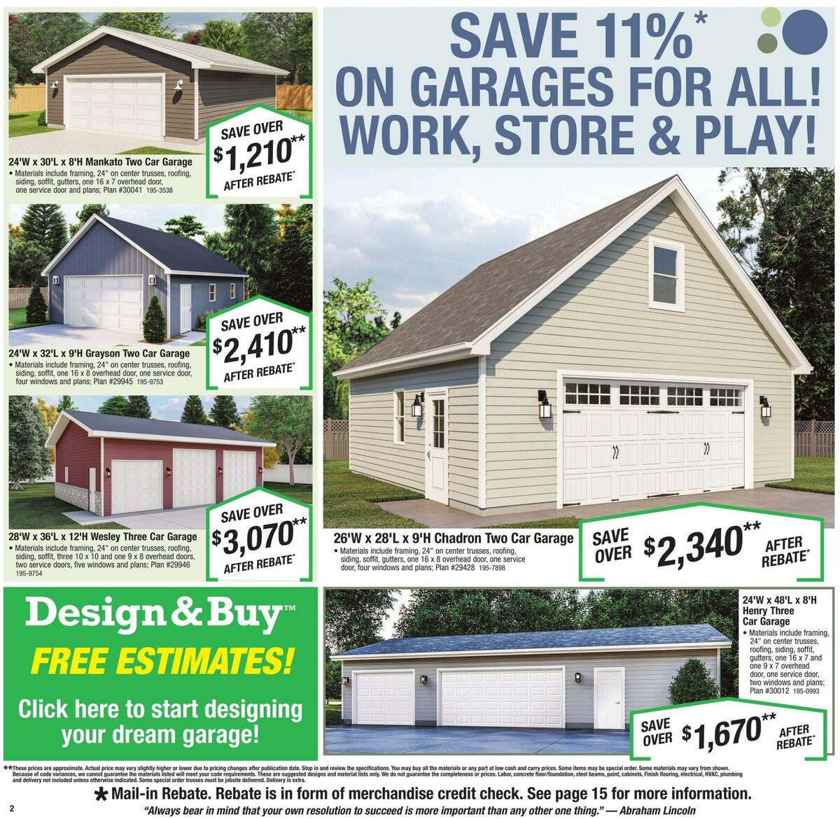 Menards Weekly Ad from March 2
