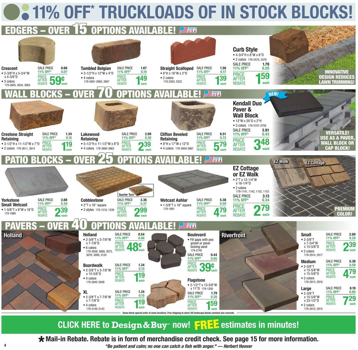 Menards Weekly Ad from March 2