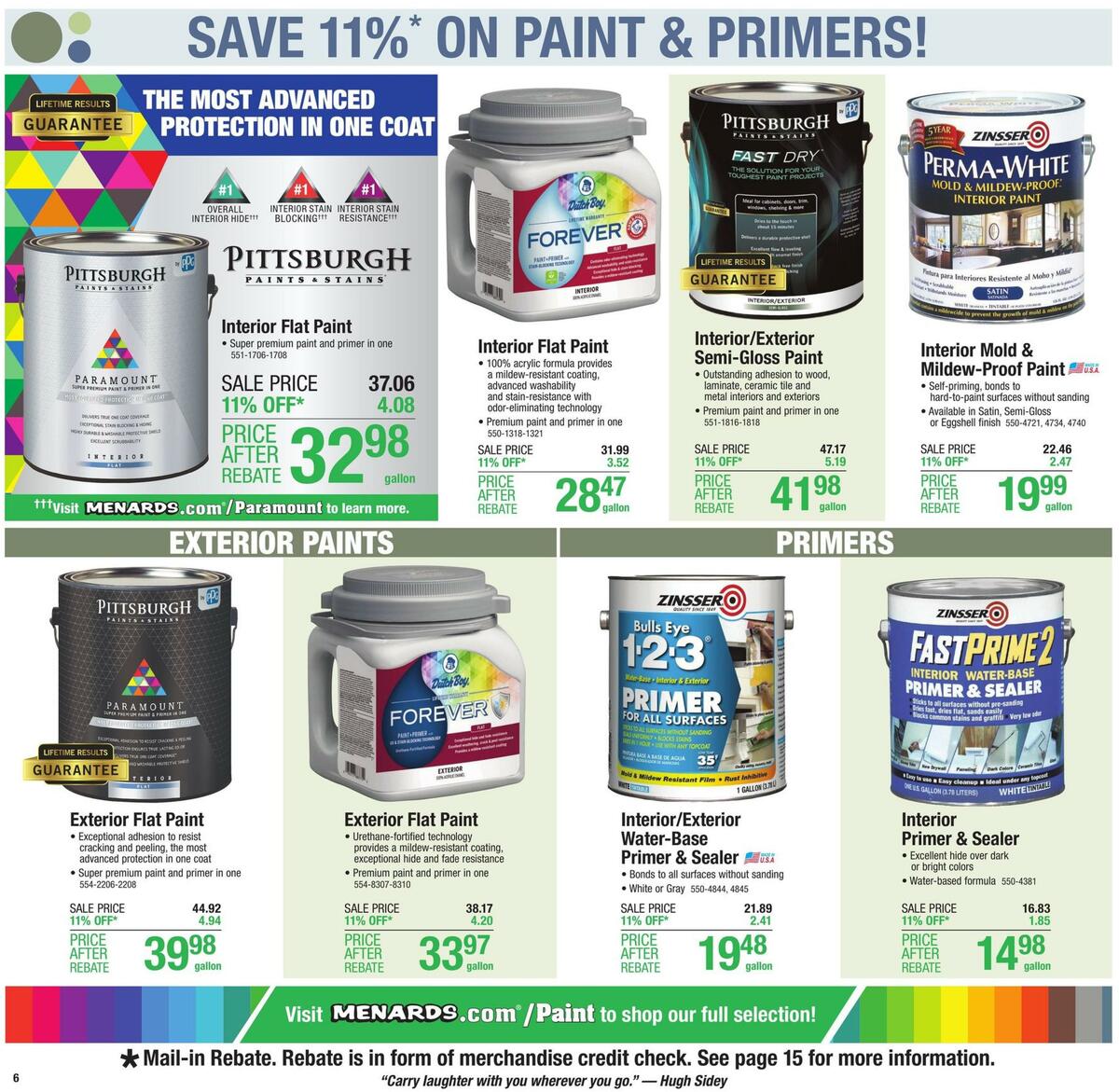 Menards Weekly Ad from March 2