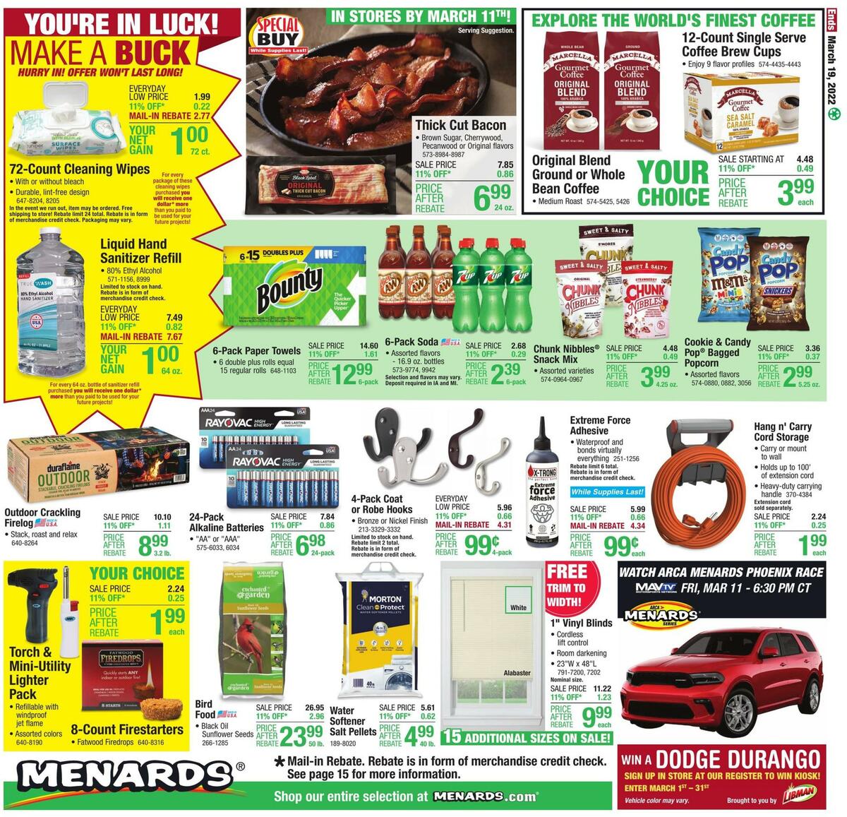 Menards Weekly Ad from March 10