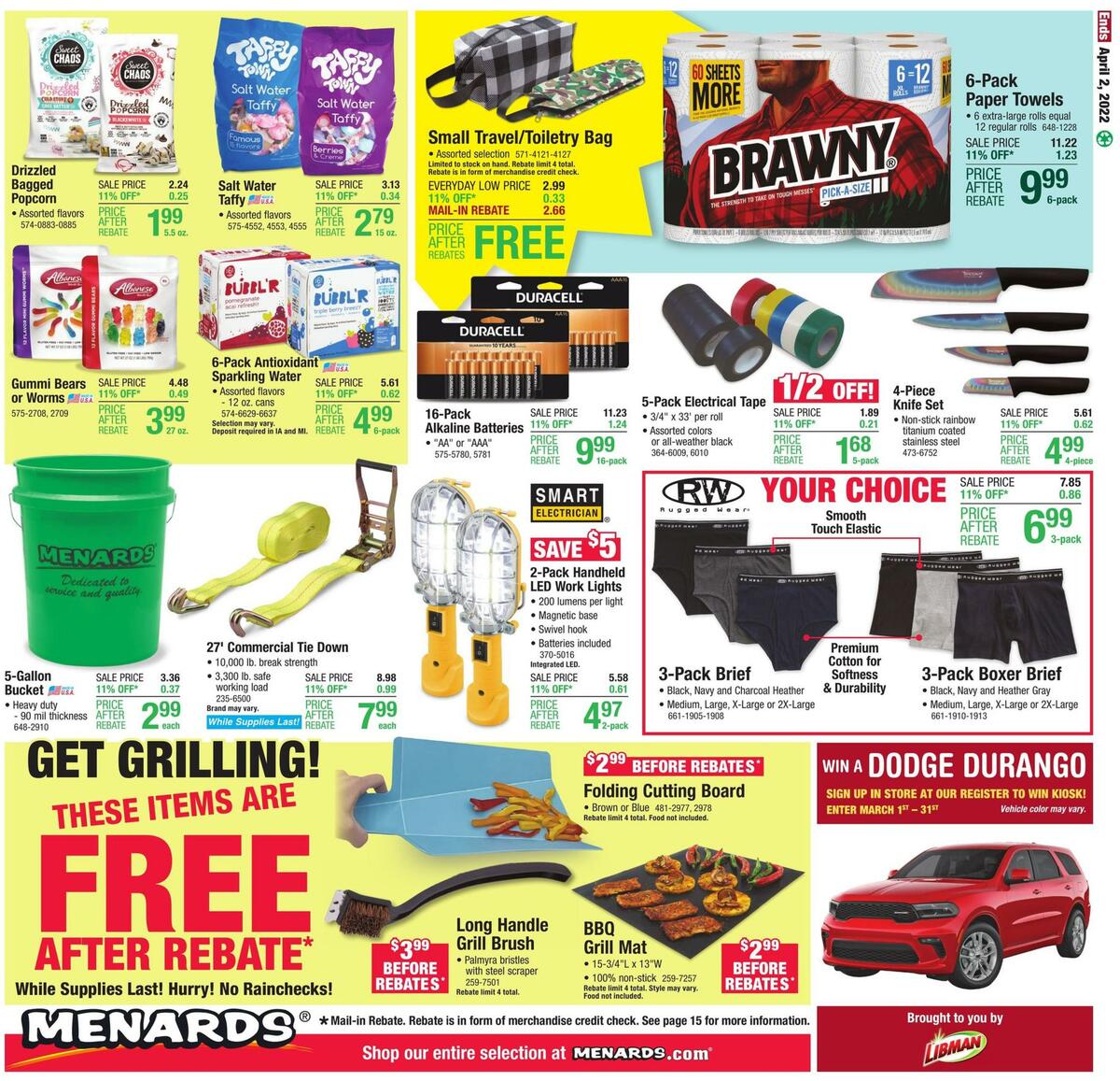 Menards Weekly Ad from March 24