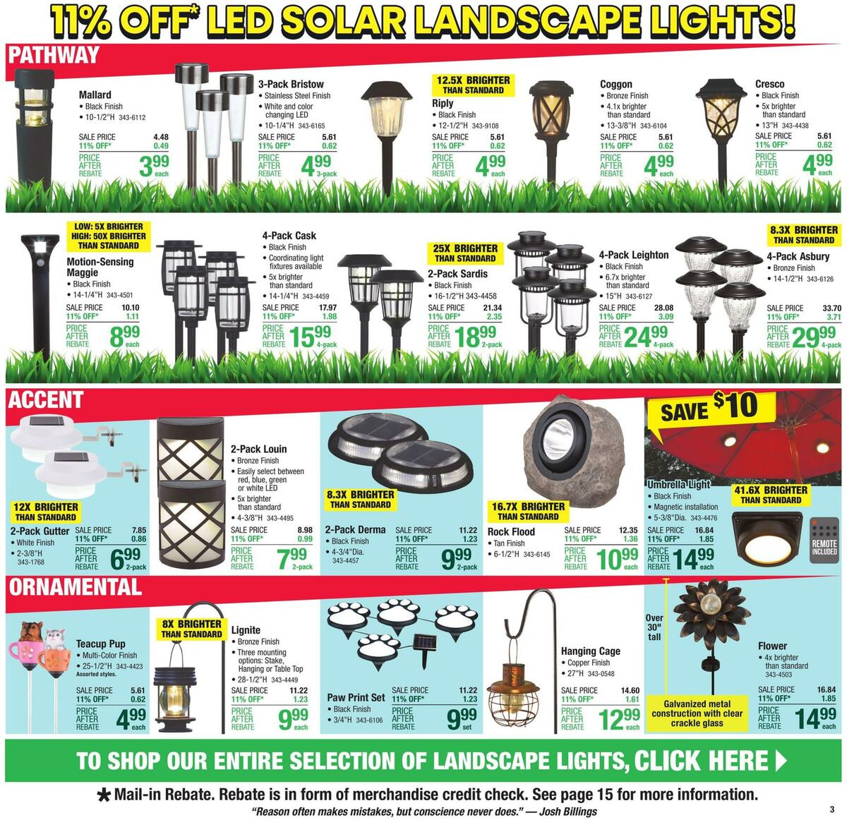 Menards Weekly Ad from April 28