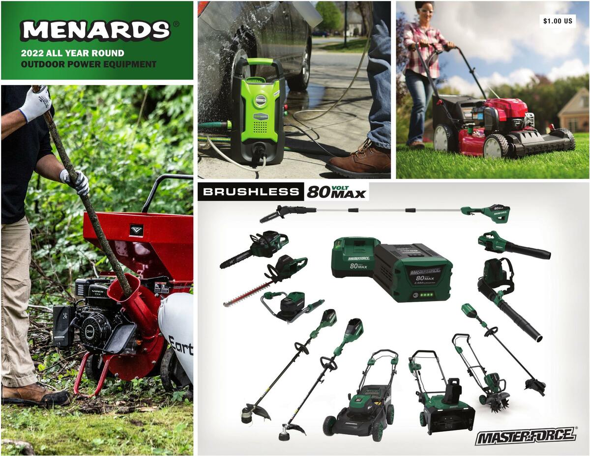 Menards Outdoor Power Catalog Weekly Ad from March 14