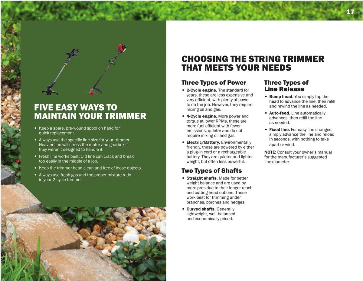 Menards Outdoor Power Catalog Weekly Ad from March 14