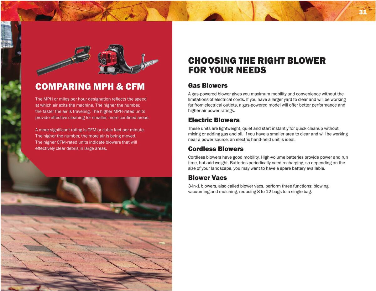 Menards Outdoor Power Catalog Weekly Ad from March 14