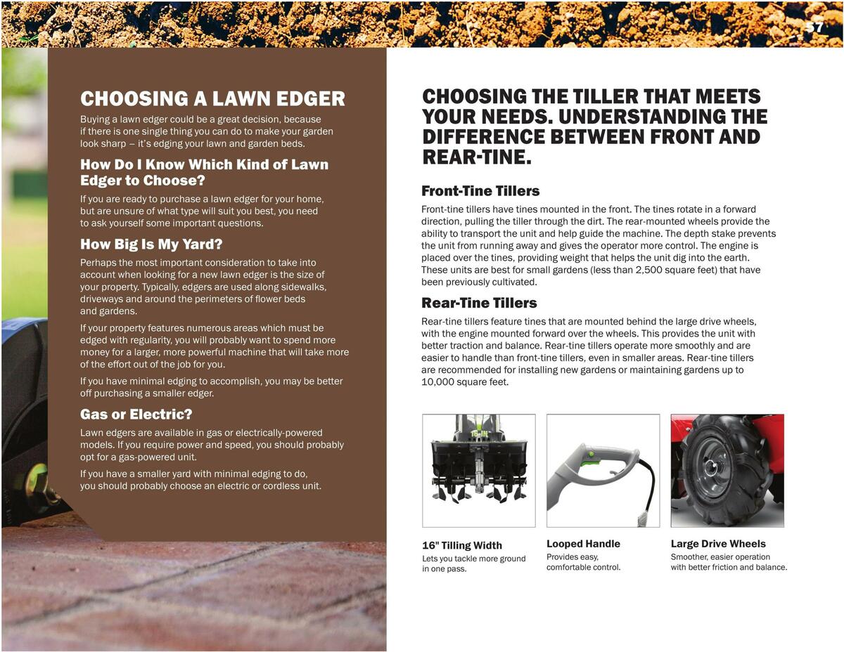 Menards Outdoor Power Catalog Weekly Ad from March 14