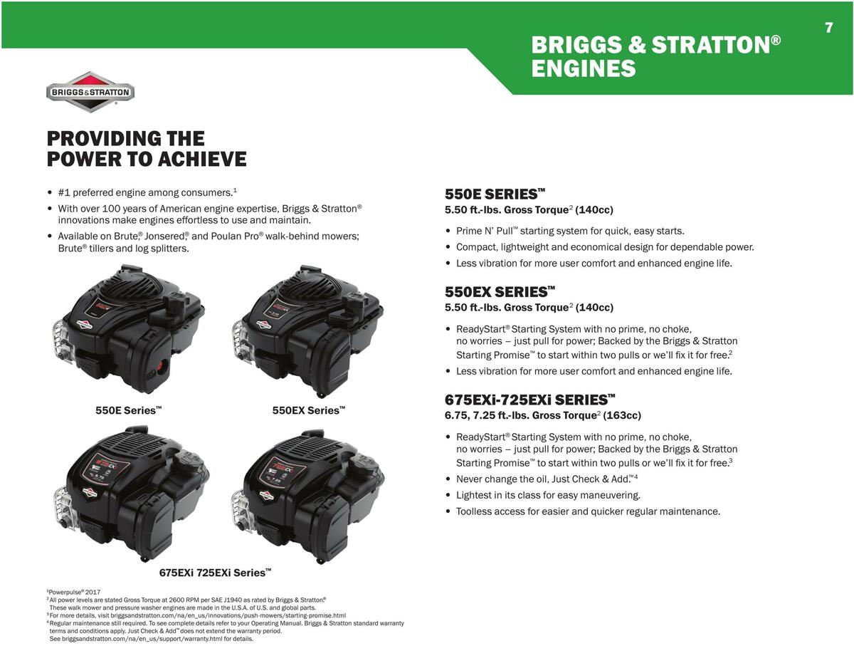 Menards Outdoor Power Catalog Weekly Ad from March 14