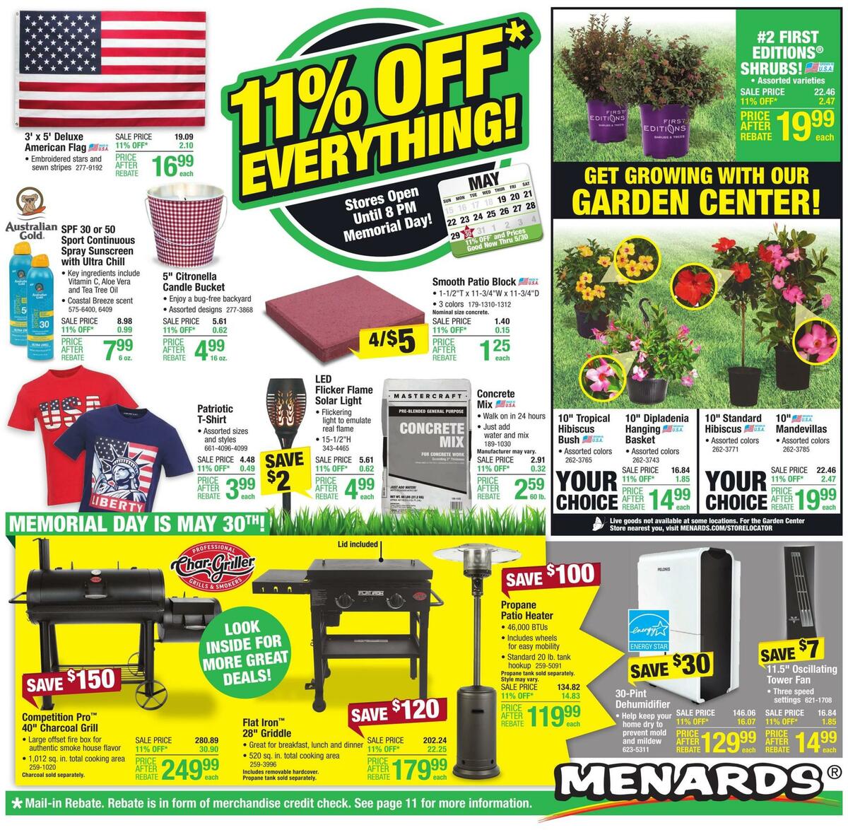 Menards Weekly Ad from May 19