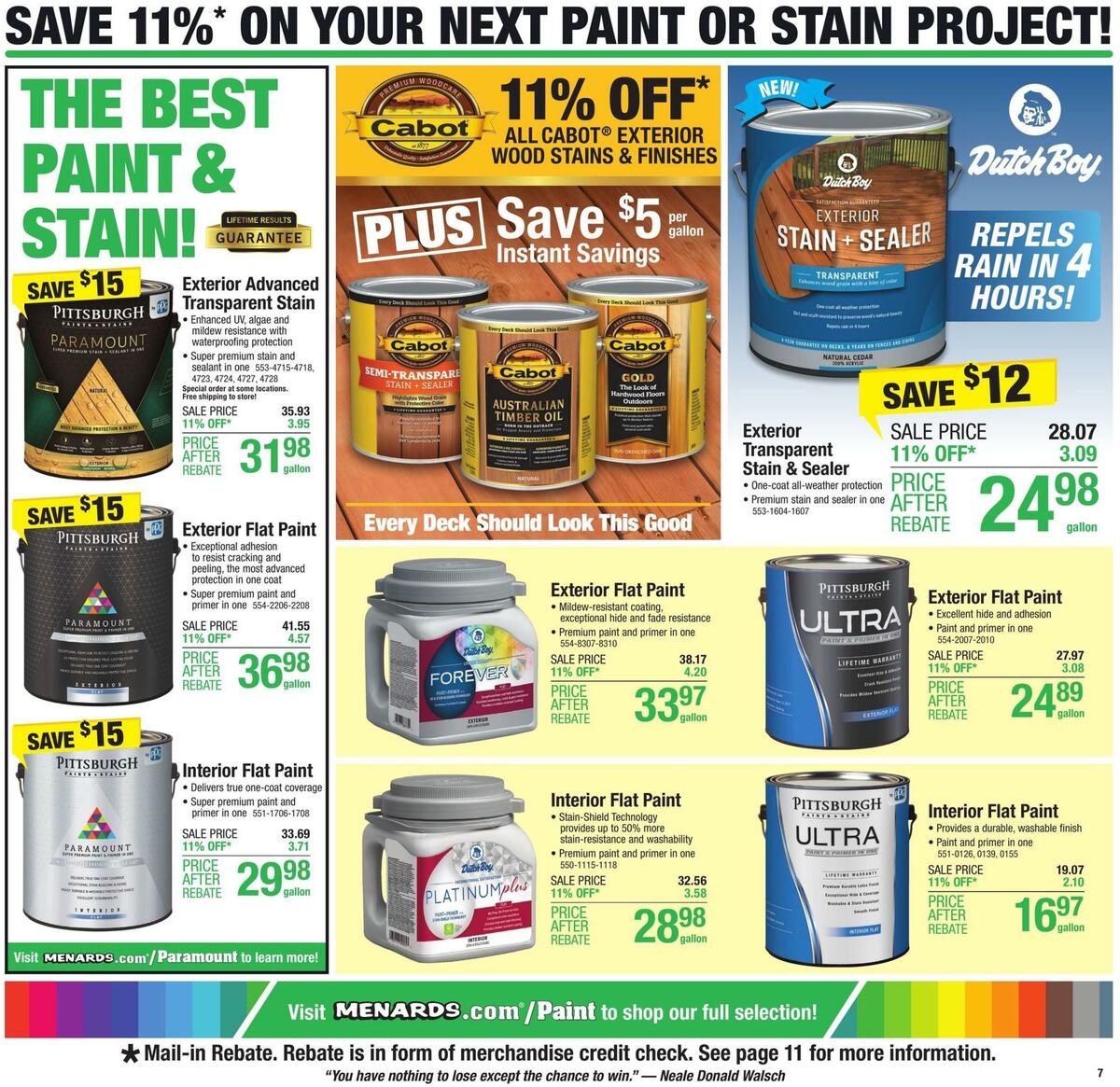 Menards Weekly Ad from May 19