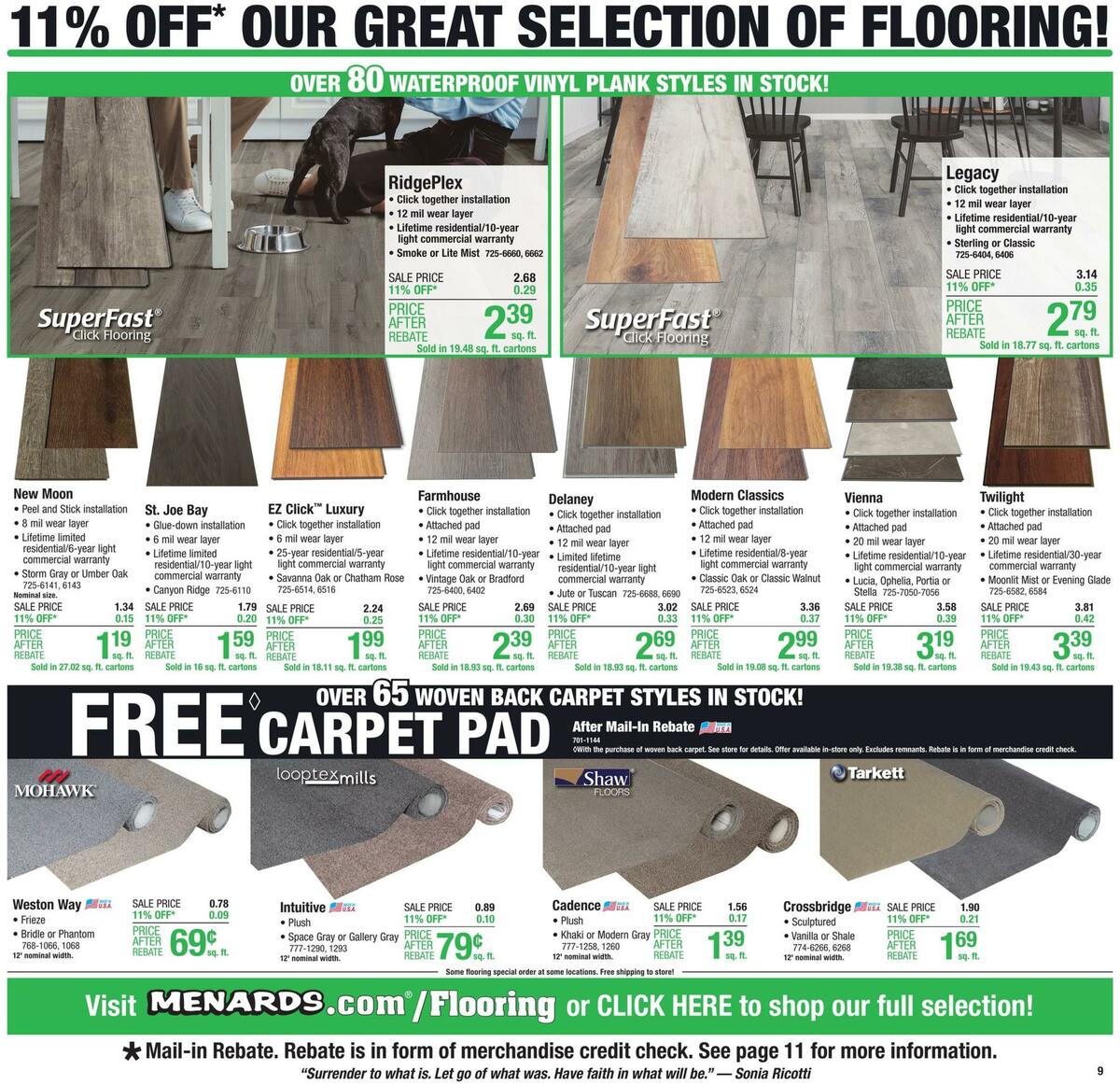 Menards Weekly Ad from May 19