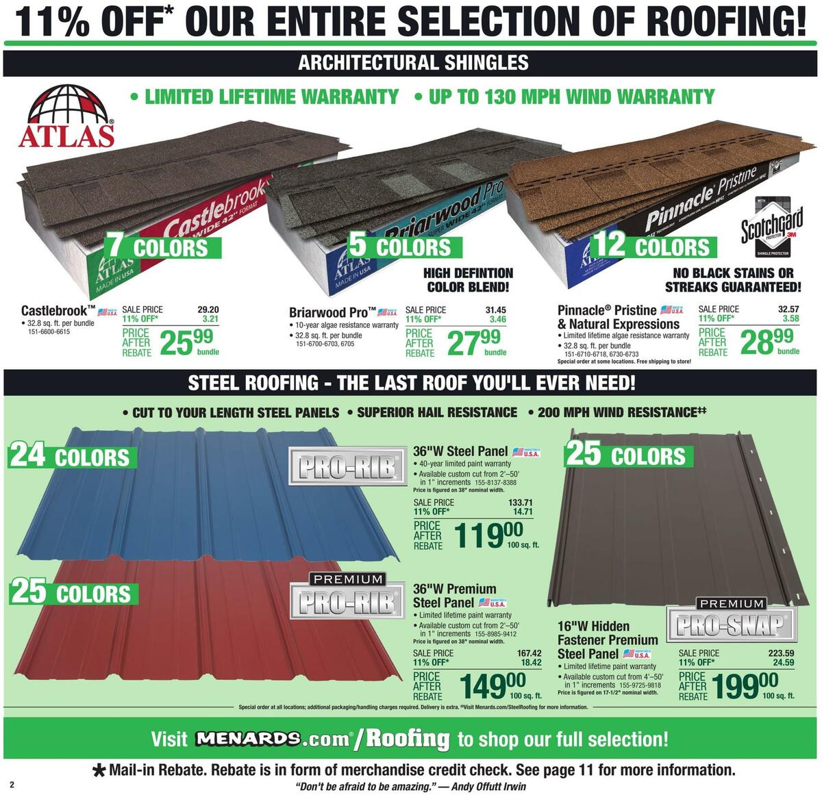Menards Weekly Ad from May 19
