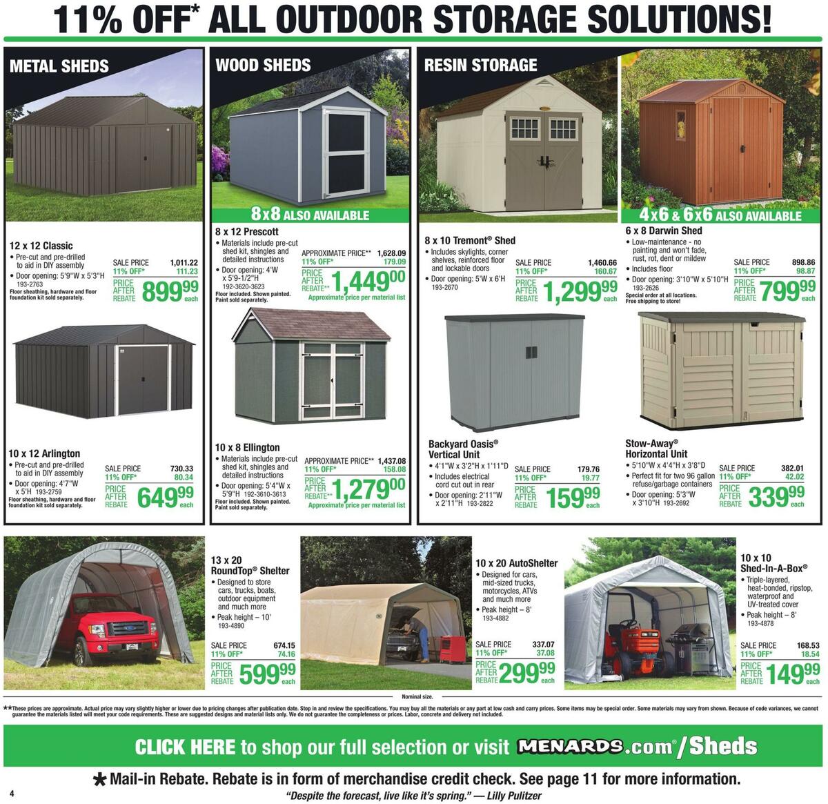 Menards Weekly Ad from May 19