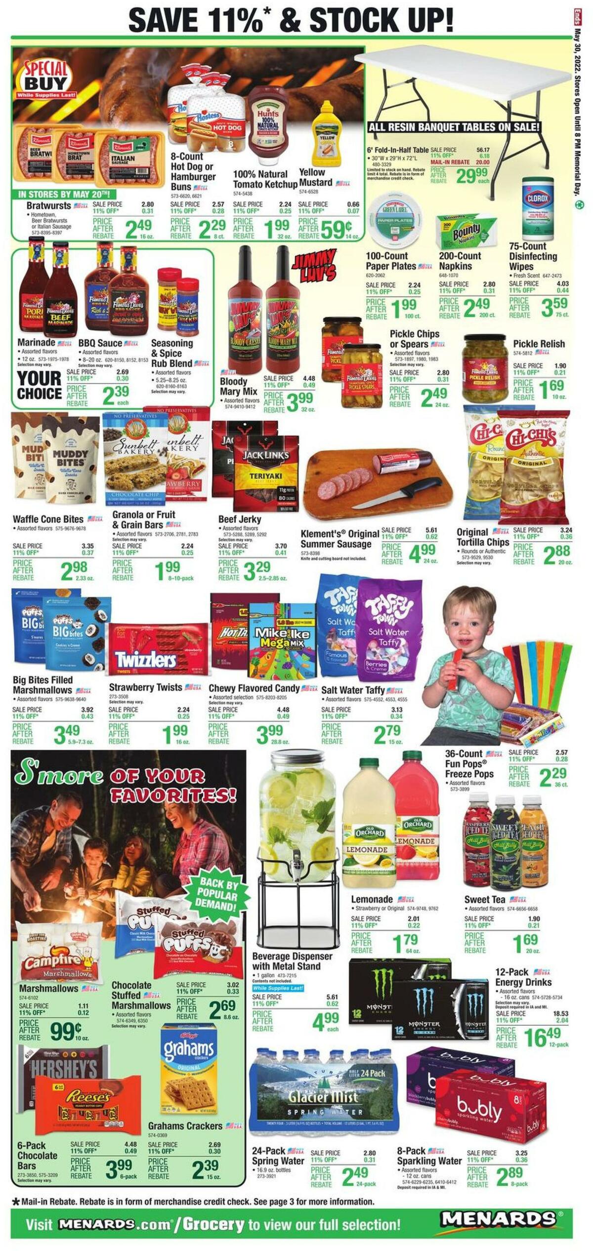 Menards Memorial Day Weekly Ad from May 19