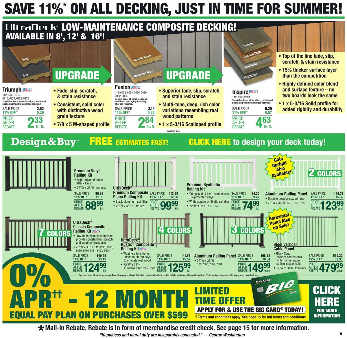 Menards Weekly Ad from May 25