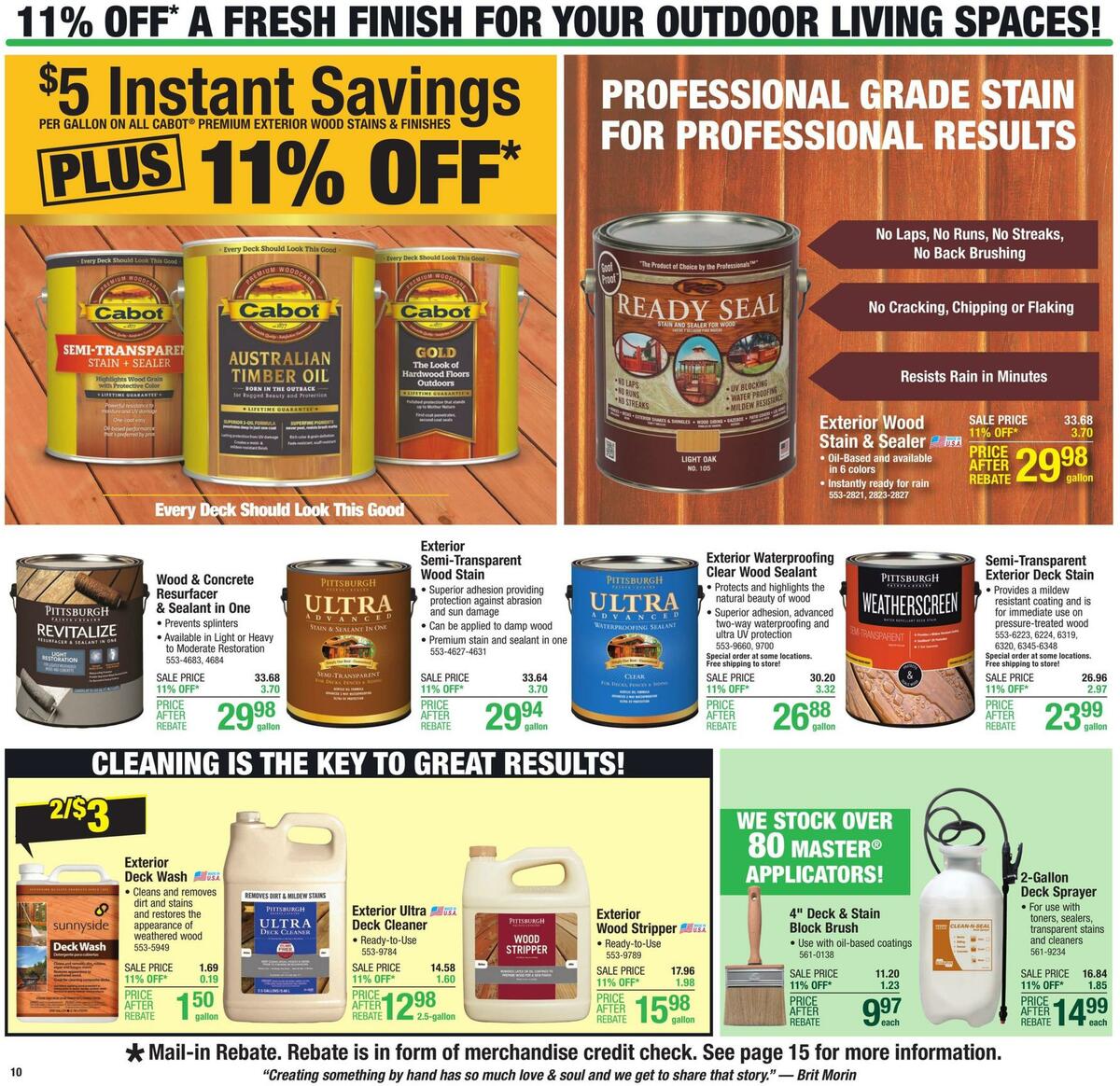 Menards Weekly Ad from May 25