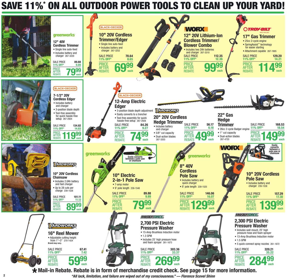 Menards Weekly Ad from May 25