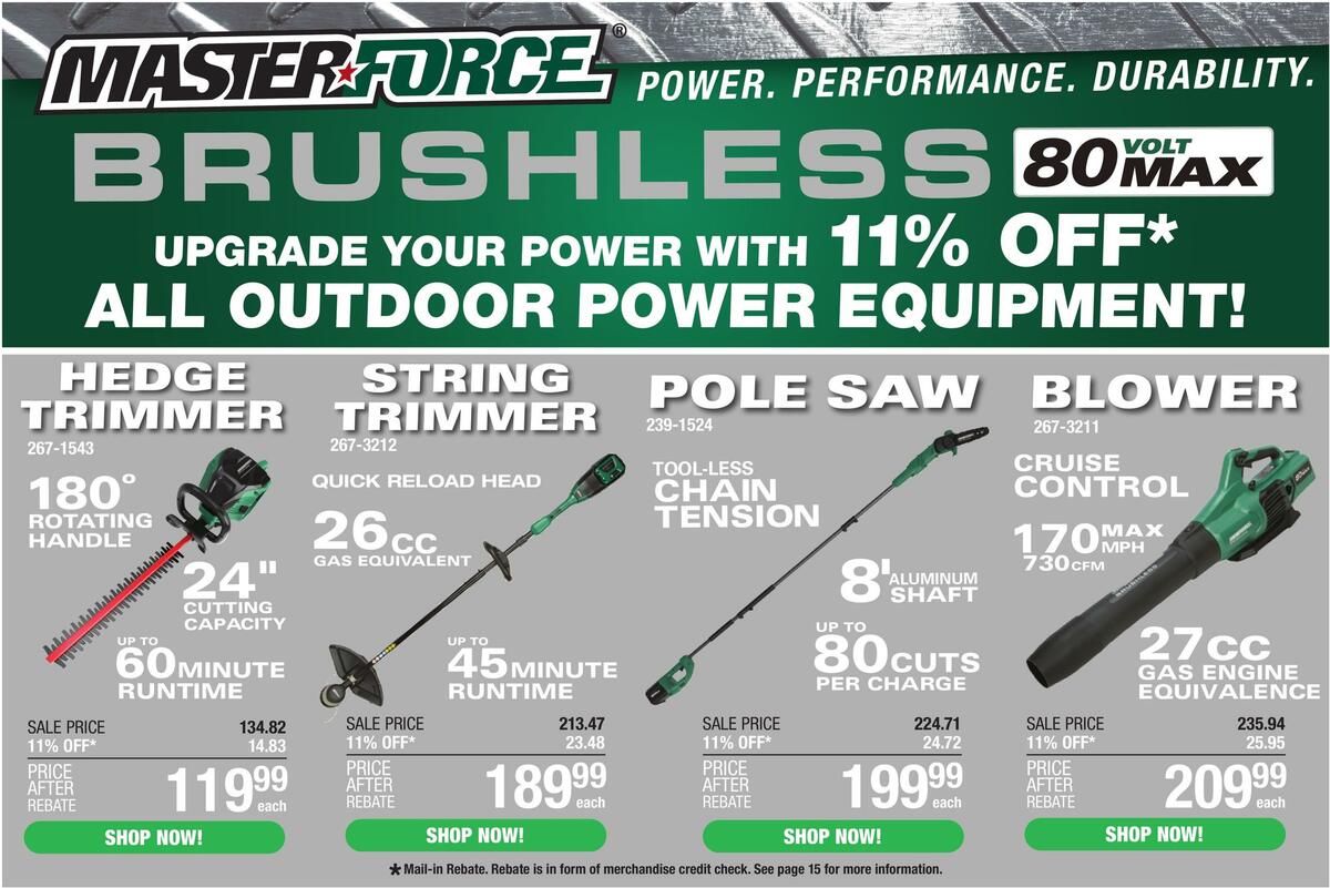 Menards Weekly Ad from May 25